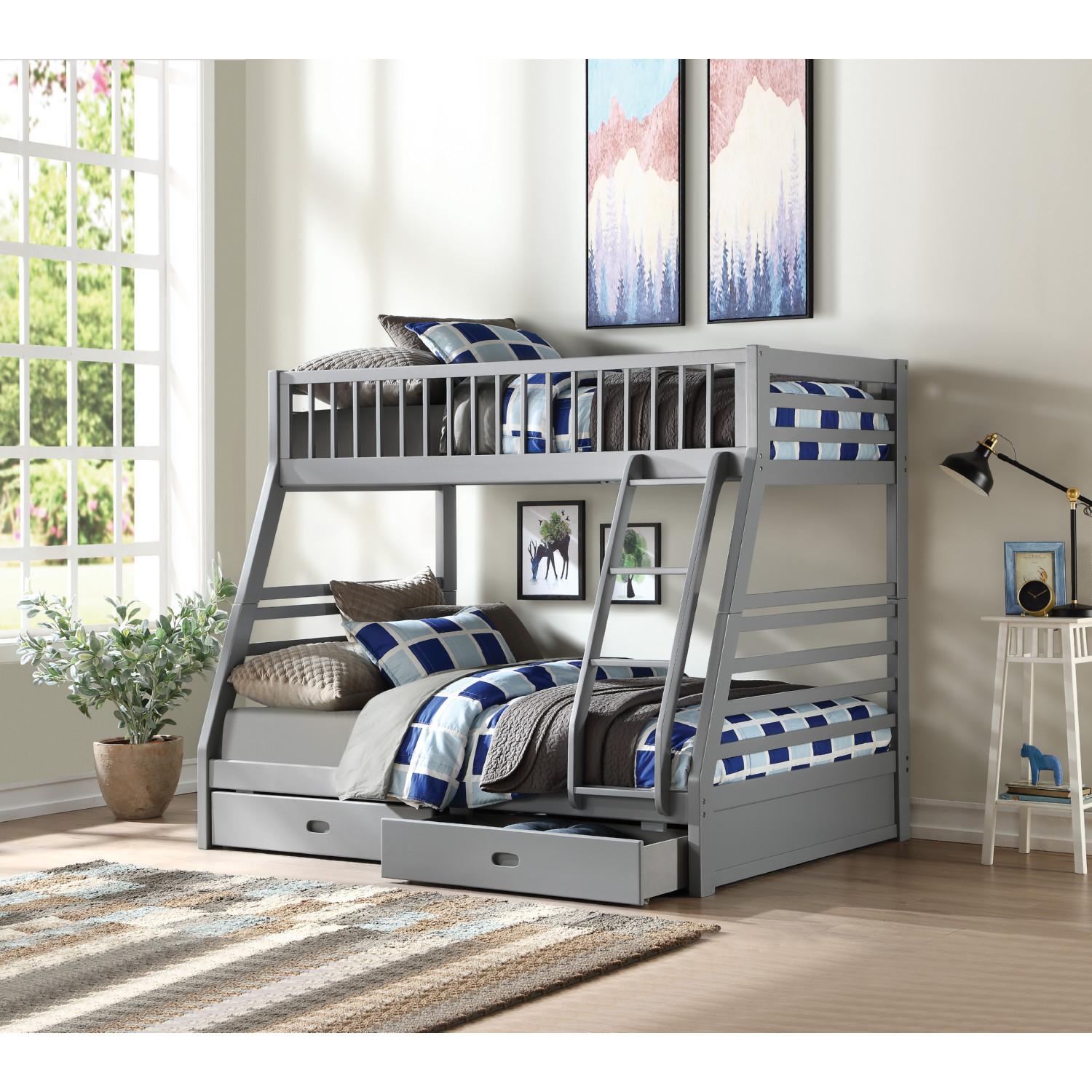 

                    
Acme Furniture Jason Twin/Full Bunk Bed Gray  Purchase 
