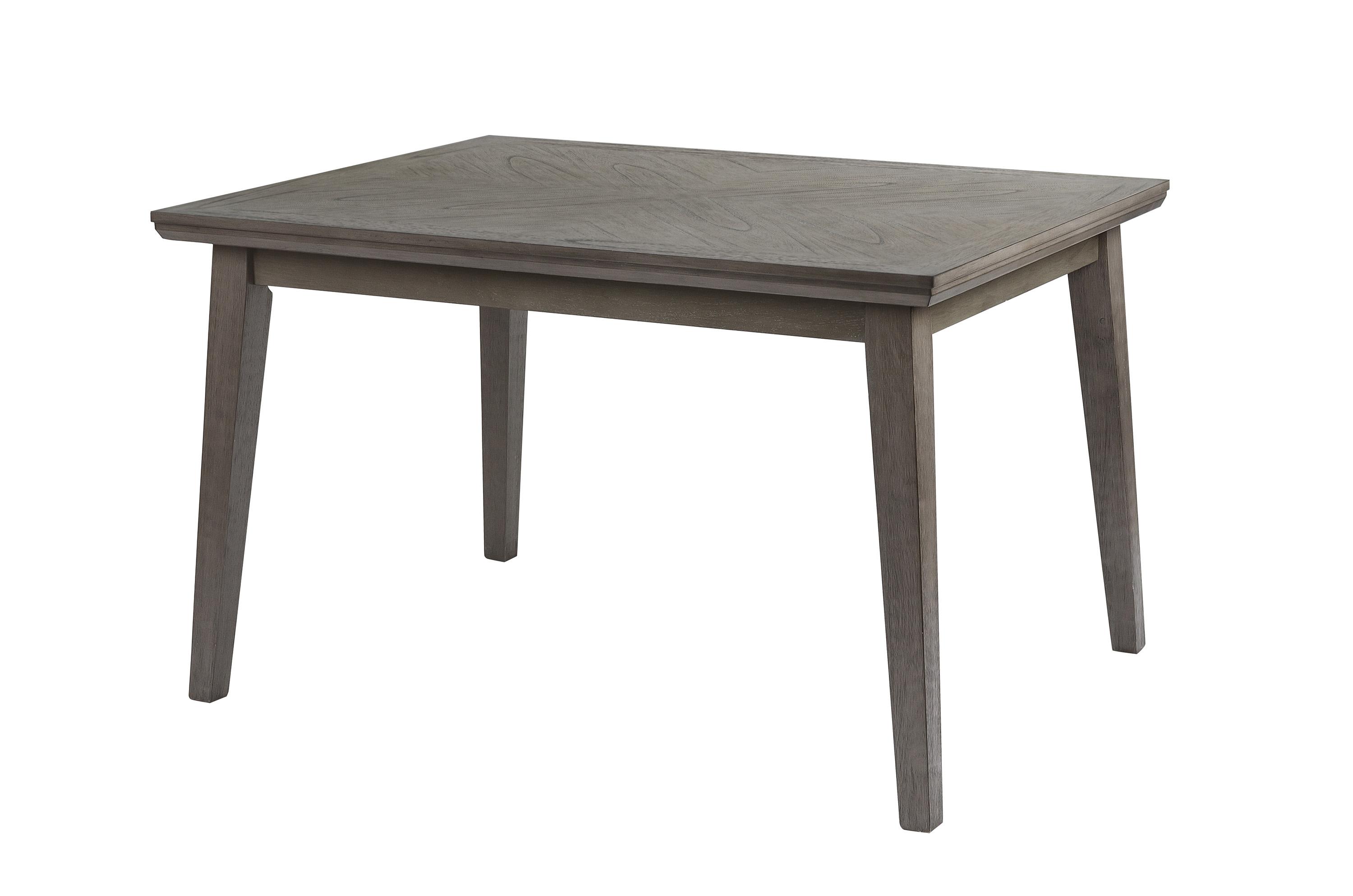 Transitional Dining Table 5163-48 University 5163-48 in Gray 