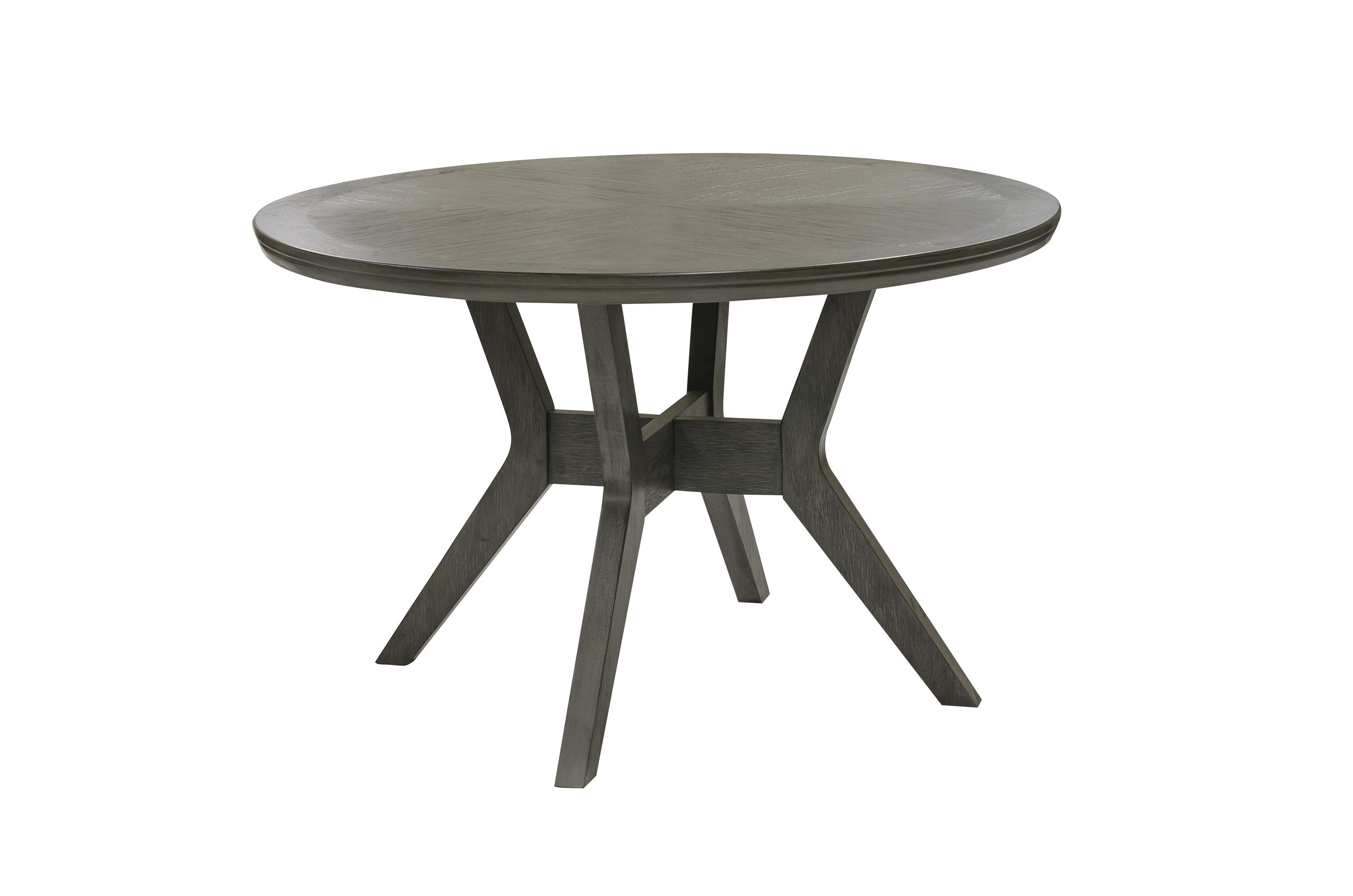 Transitional Dining Table 5165GY-48 Nisky 5165GY-48 in Gray 