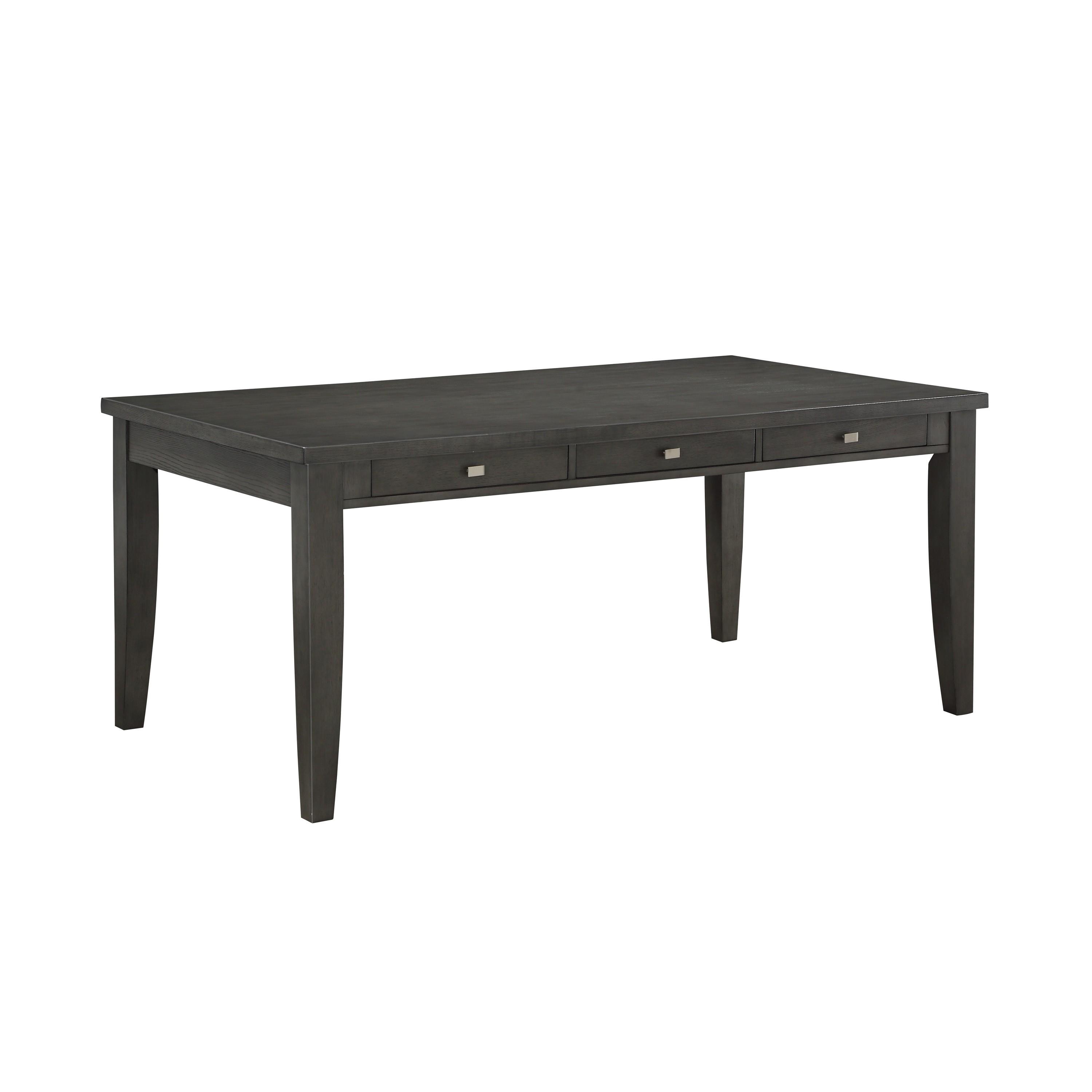 Transitional Dining Table 5674-72 Baresford 5674-72 in Gray 