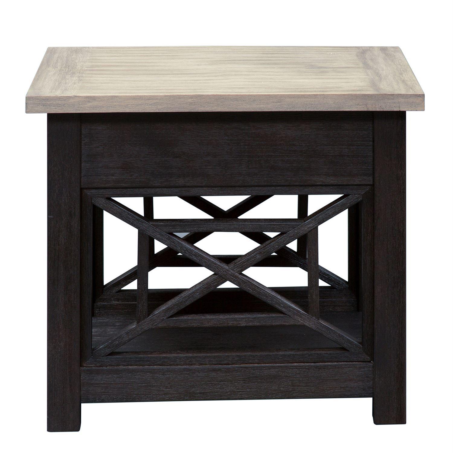 

    
Liberty Furniture Heatherbrook  (422-OT) End Table End Table Gray 422-OT1022
