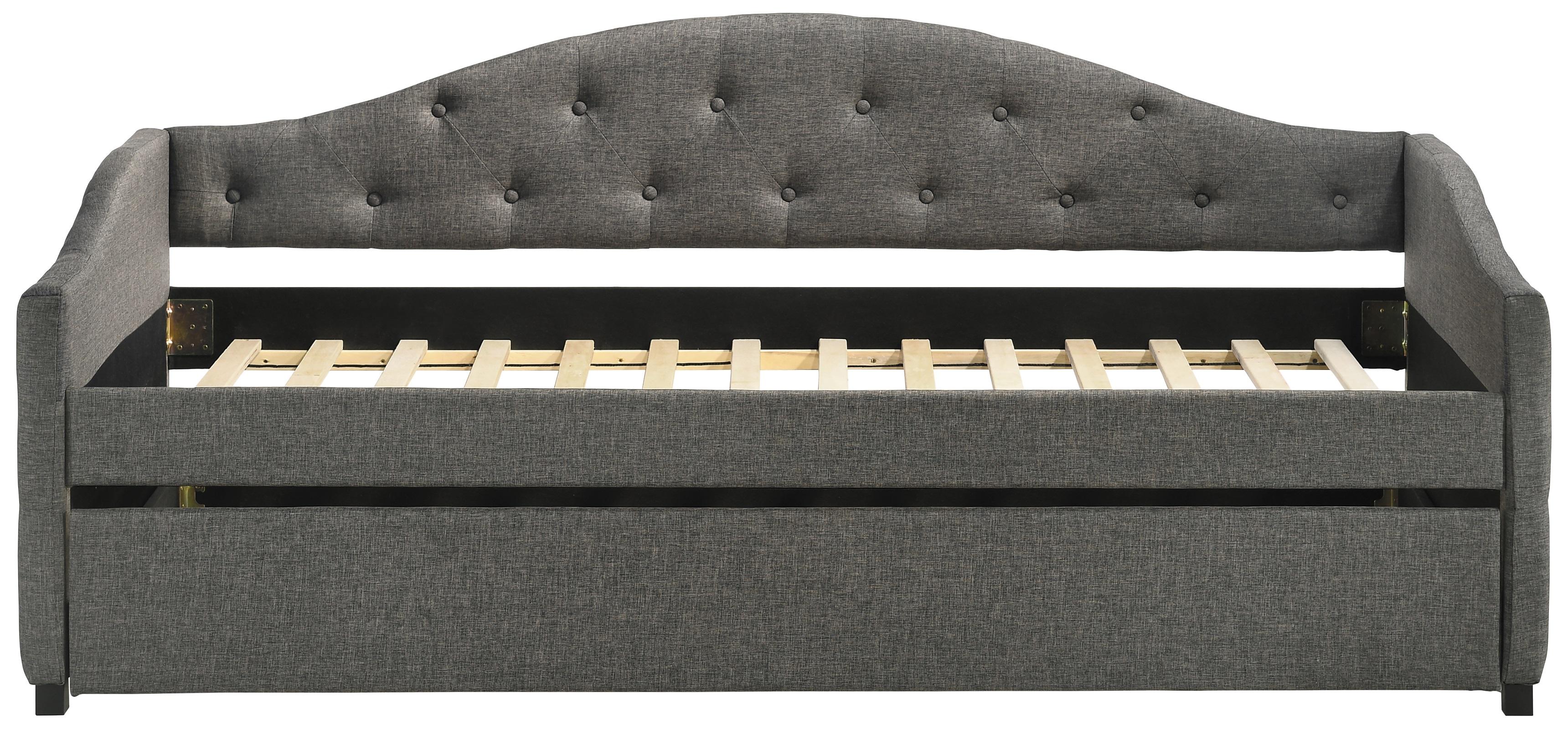 

    
Coaster 300638 Sadie Daybed w/Trundle Gray 300638
