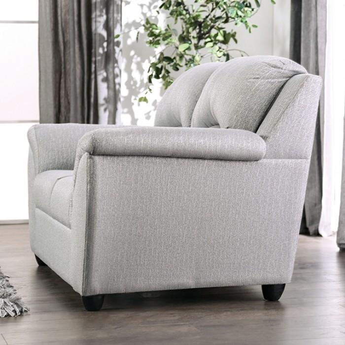 

    
Furniture of America Meyrin Sofa EM6720LG-SF-S Sofa Light Gray EM6720LG-SF-S
