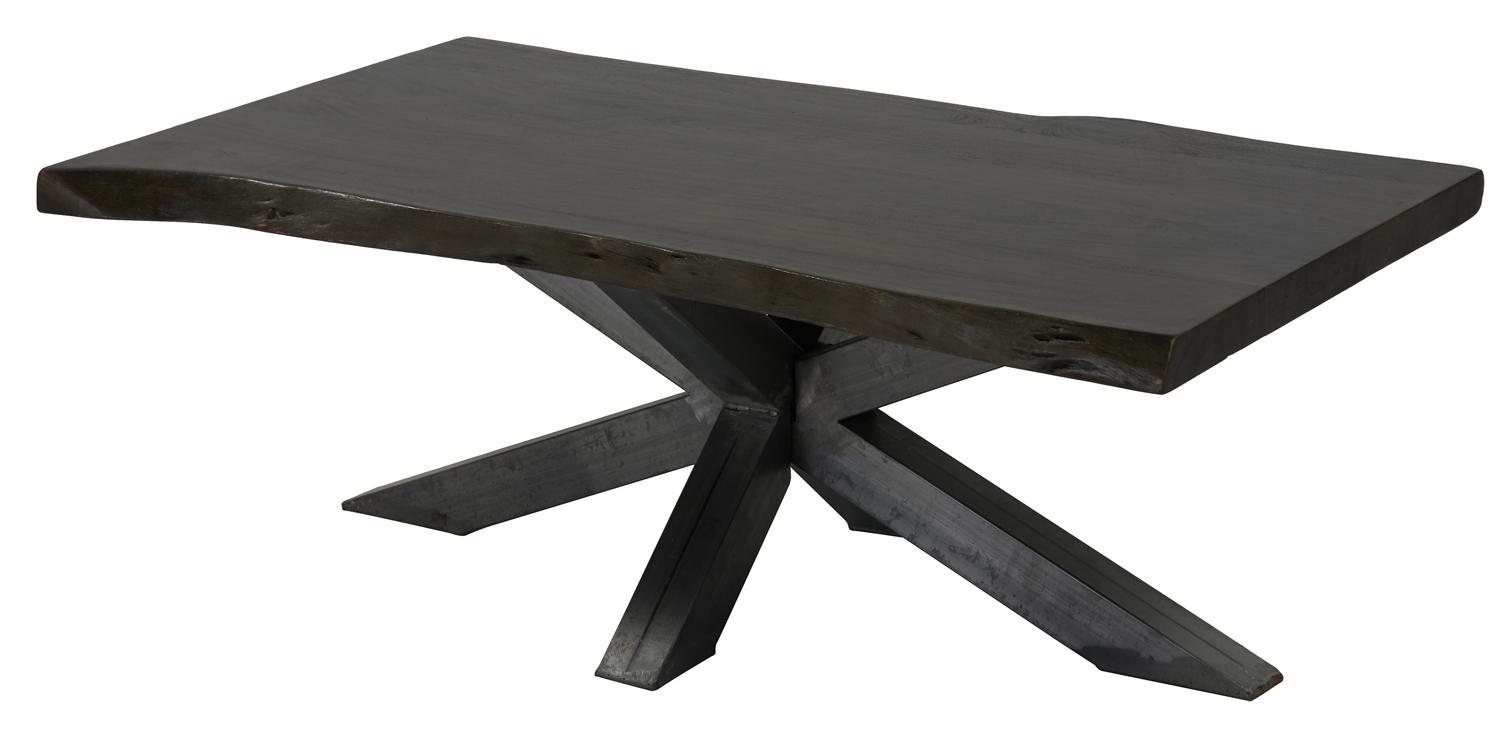 Transitional Coffee Table CCC-2677 Eberhard CCC-2677 in Gray 