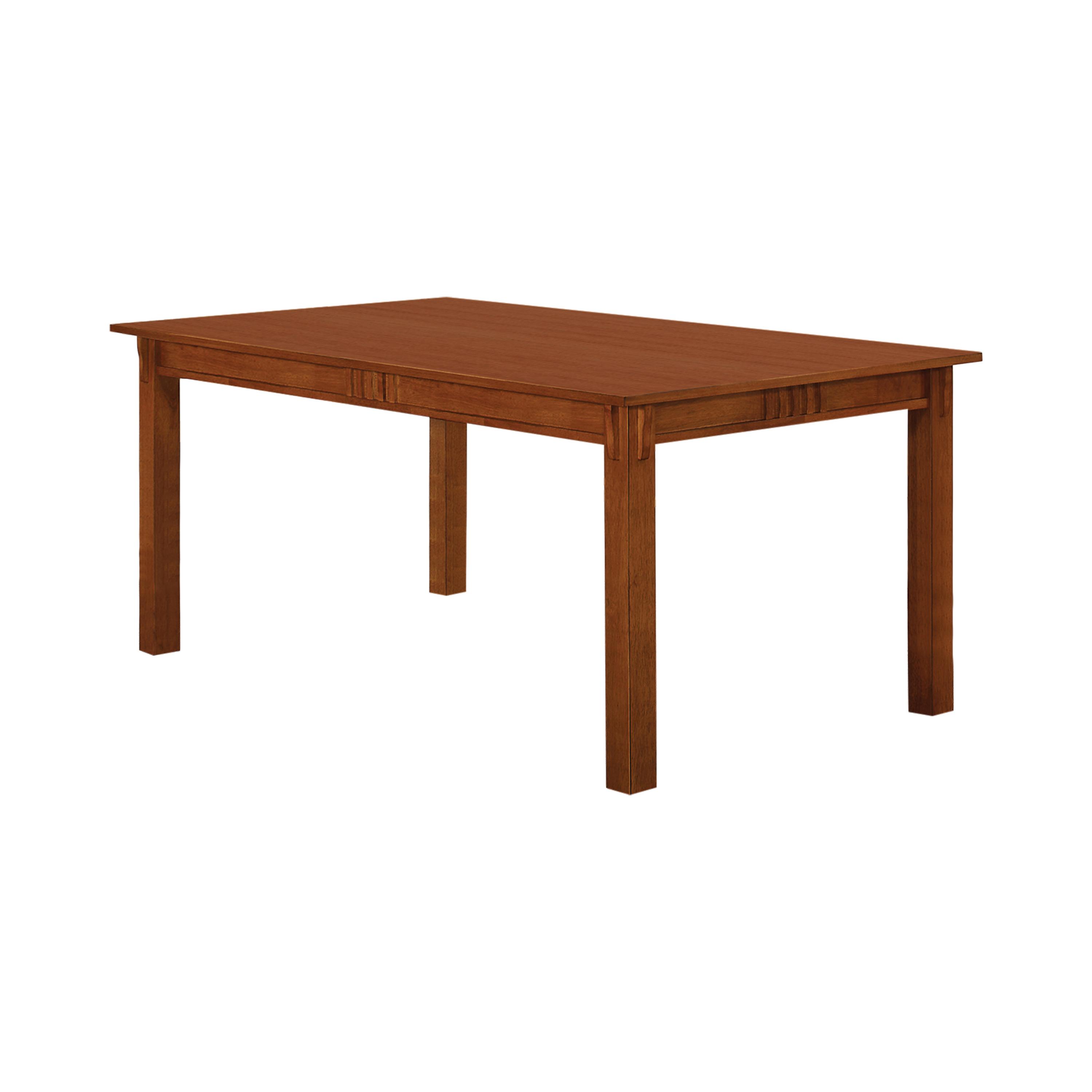 Transitional Dining Table 100621 Marbrisa 100621 in Brown 