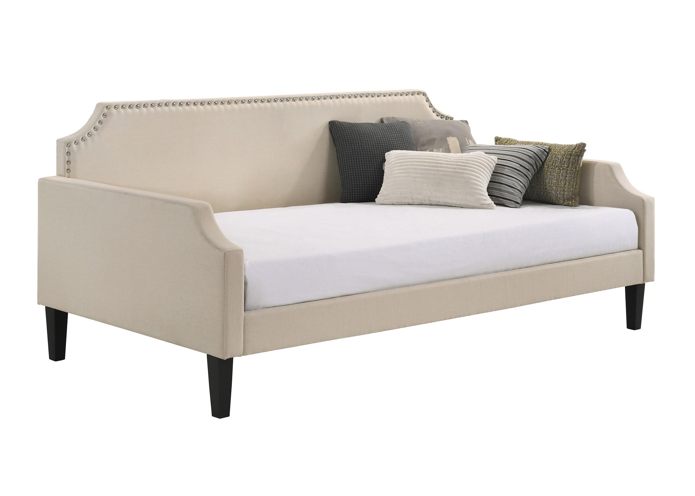 

    
Transitional Taupe Woven Fabric & Poplar Twin Daybed Coaster 300635
