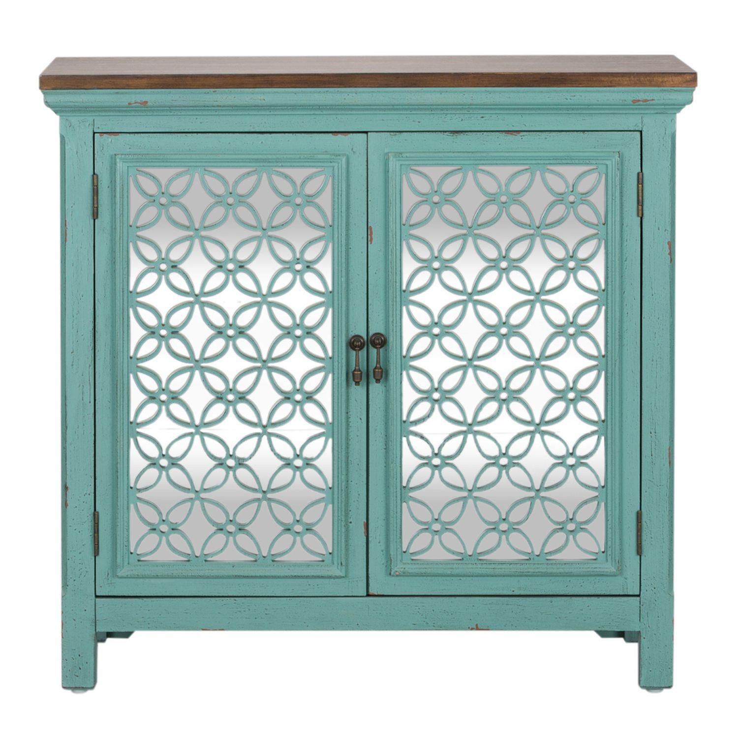 

    
Liberty Furniture Kengsinton Cabinet Turquoise 2011-AC3836
