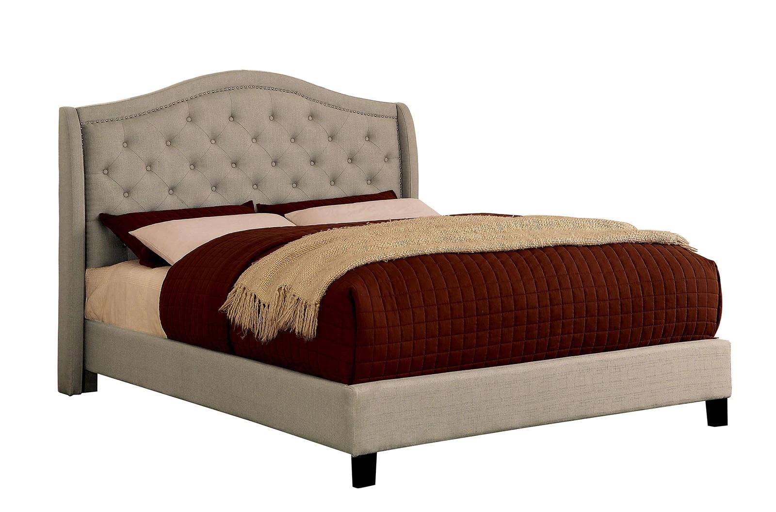Furniture of America CM7160-Q Carly Platform Bed