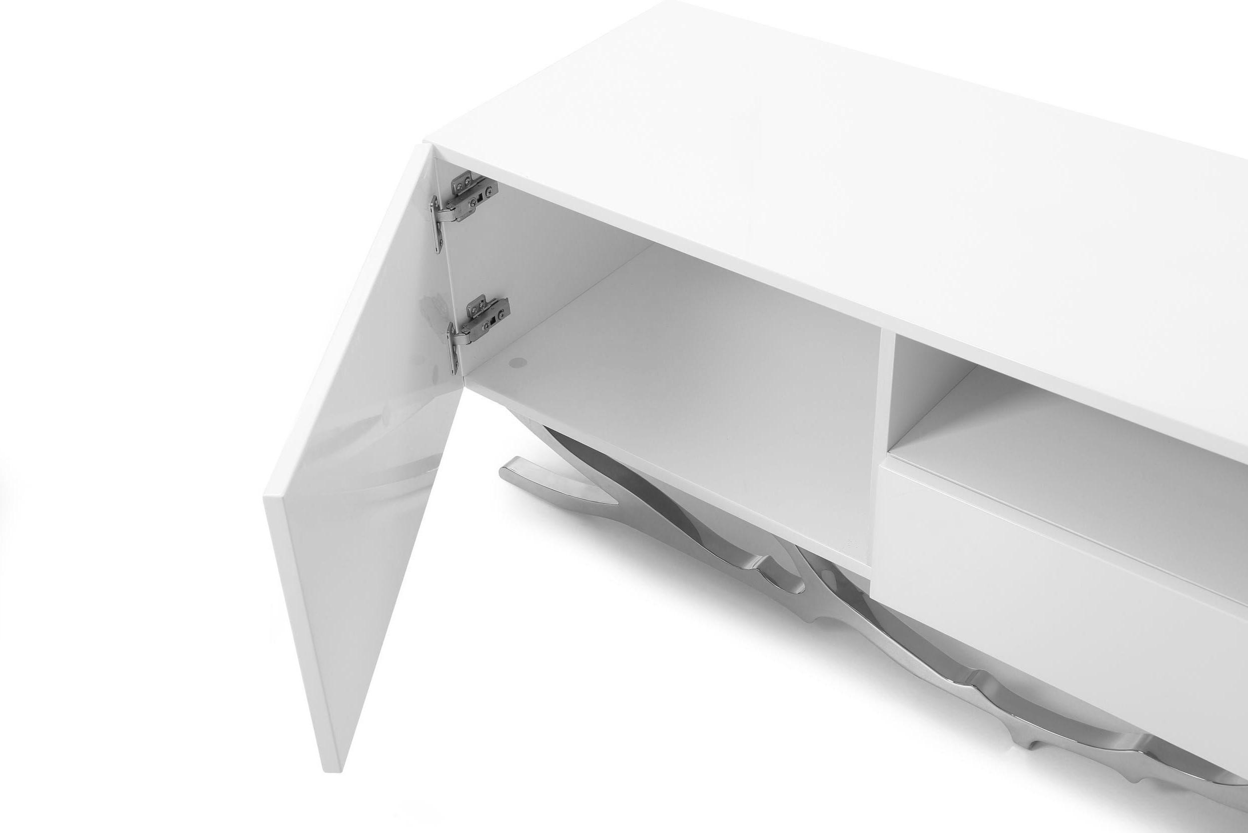 

                    
VIG Furniture Legend TV Stand White/Silver Lacquer Purchase 
