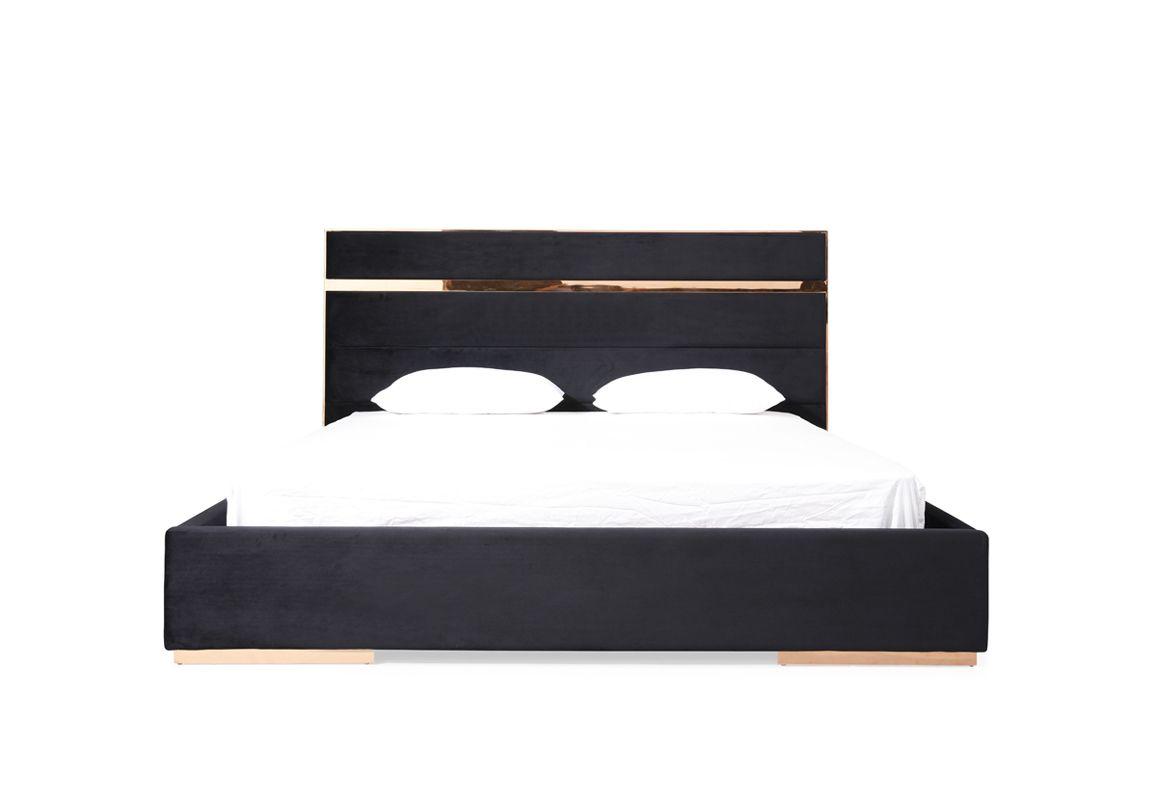 

    
VIG Furniture Cartier Panel Bedroom Set Black VGVCBD-A002-Q-3pcs
