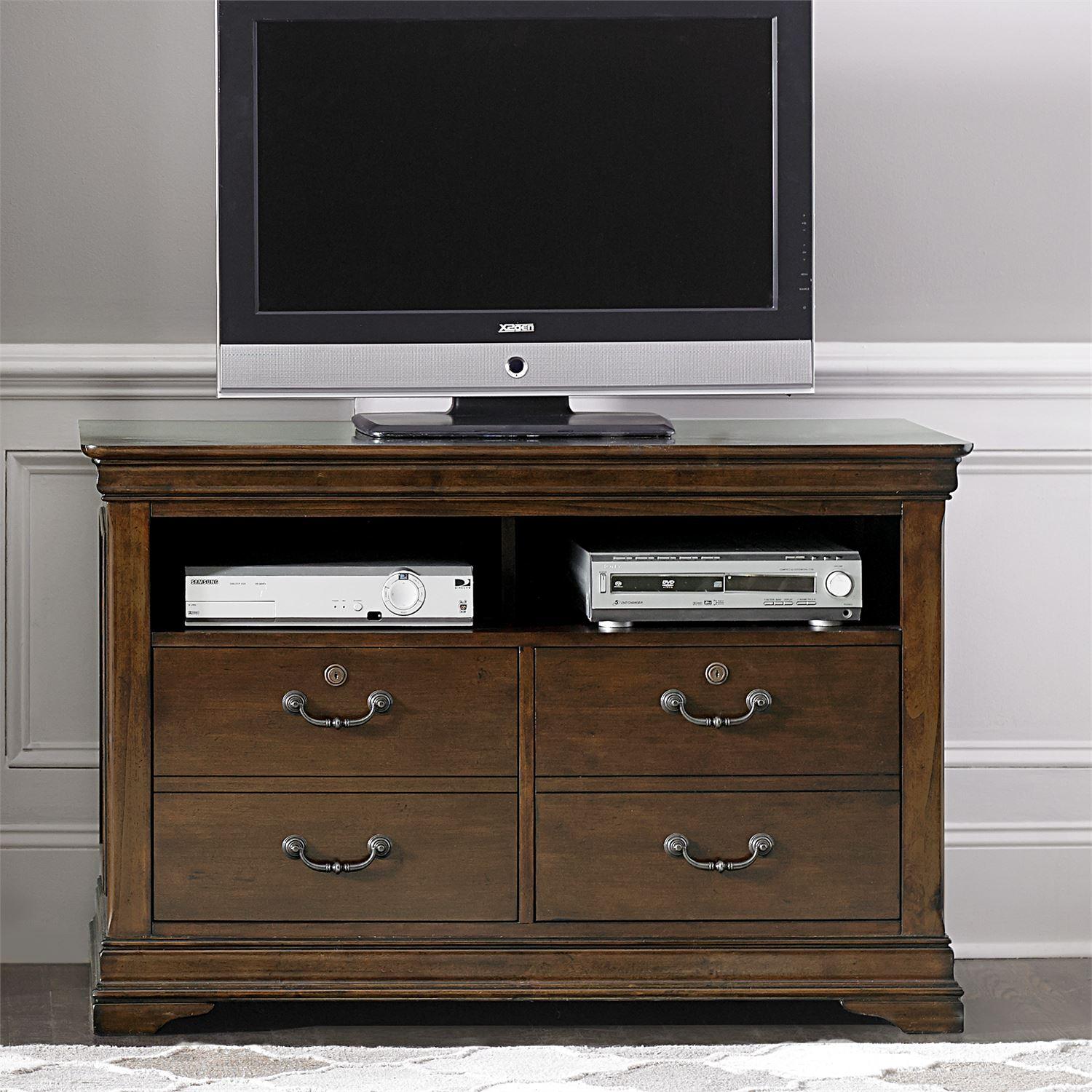

    
Liberty Furniture Chateau Valley  (901-HOJ) Filling Cabinet Filling Cabinet Brown 901-HO146
