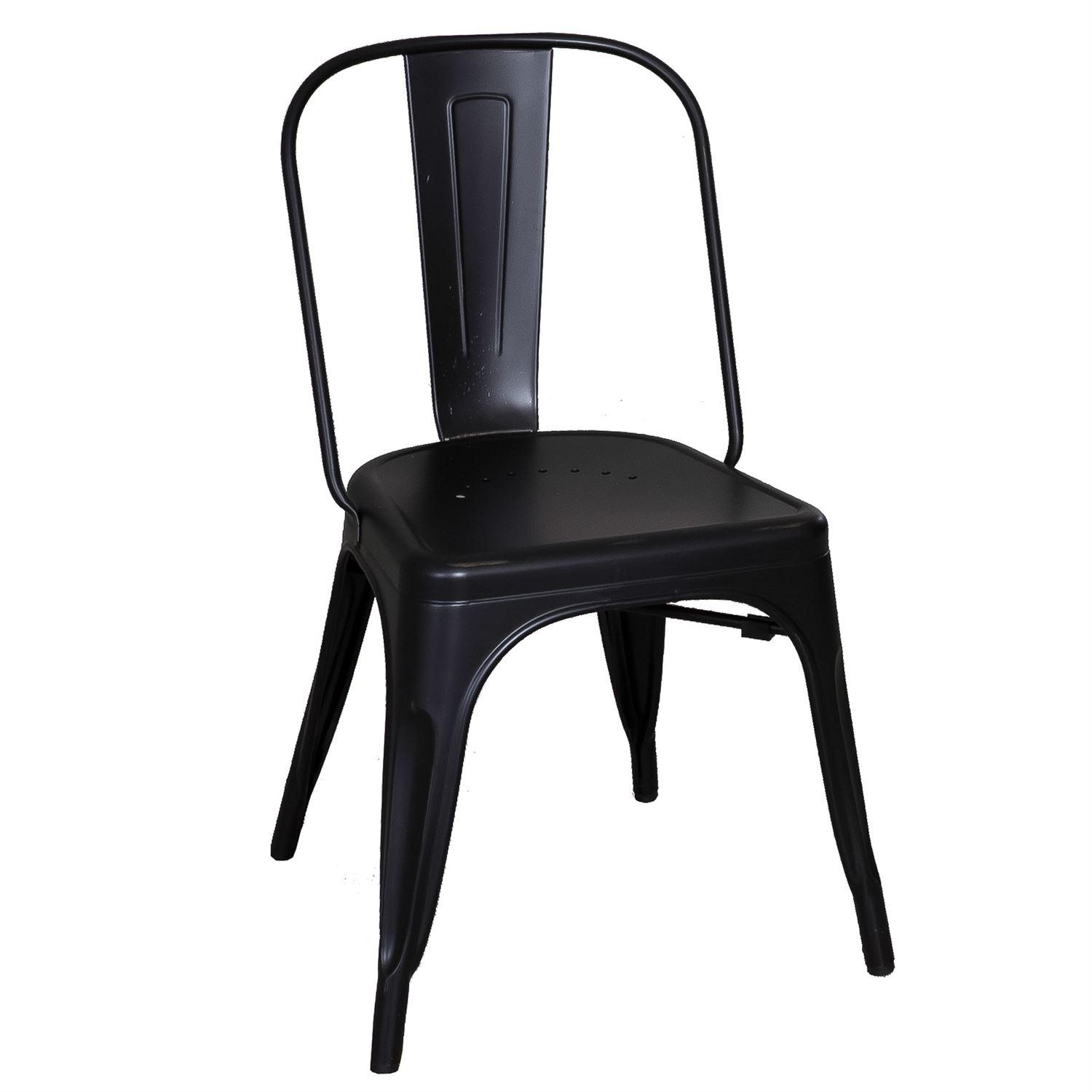 

    
Distressed Metal Finish Black Dining Side Chairs 2pcs 179-C3505-B Liberty Furniture
