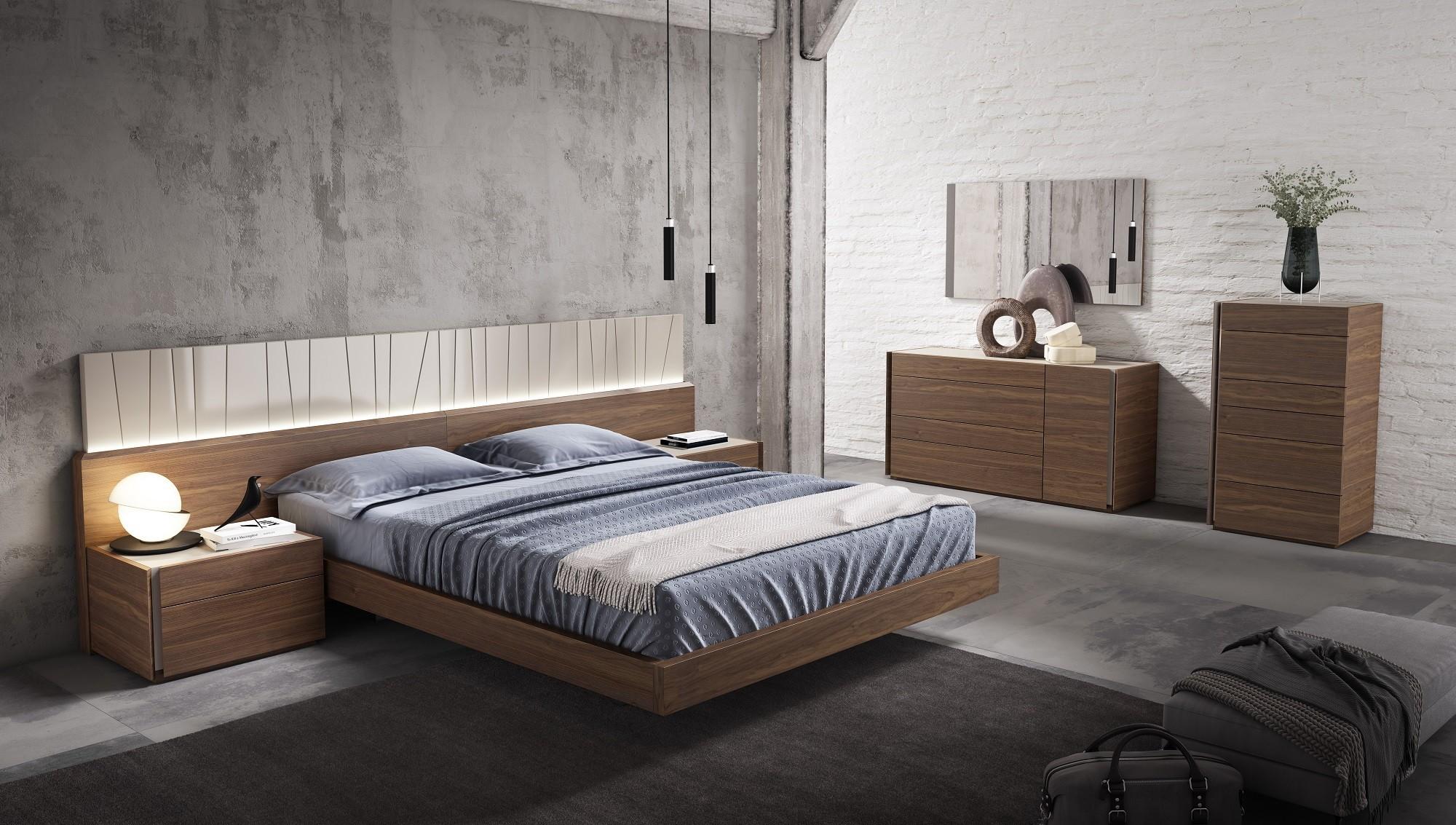 

                    
J&M Furniture Porto Platform Bedroom Set Gray/Walnut  Purchase 
