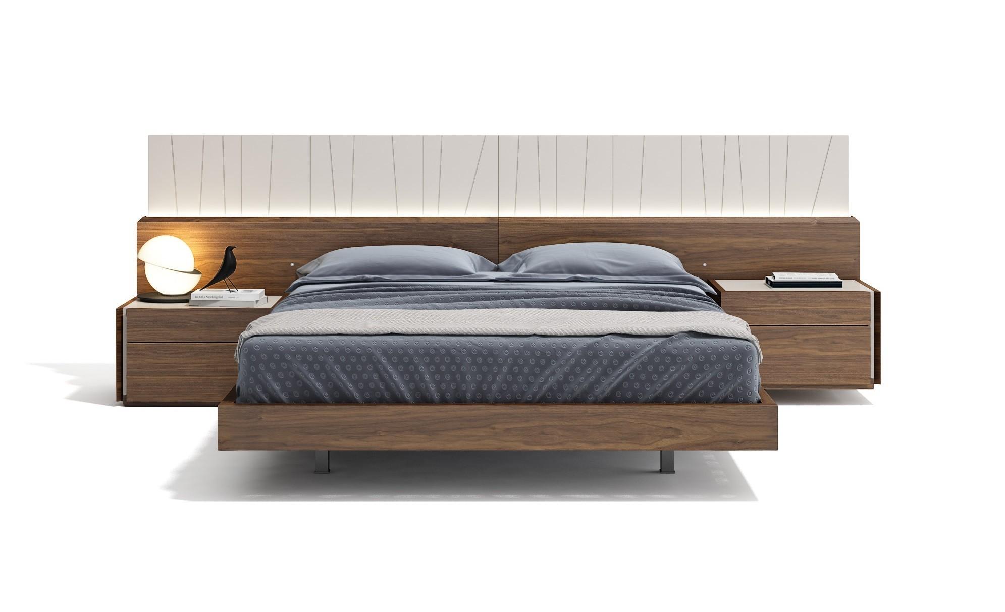 

    
J&M Furniture Porto Platform Bedroom Set Walnut/Gray SKU 17866-Q-Set-5
