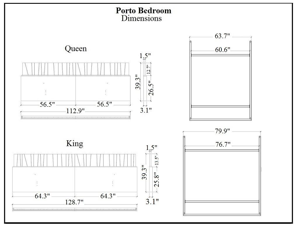 

                    
J&M Furniture Porto Platform Bedroom Set Wenge/Gray  Purchase 
