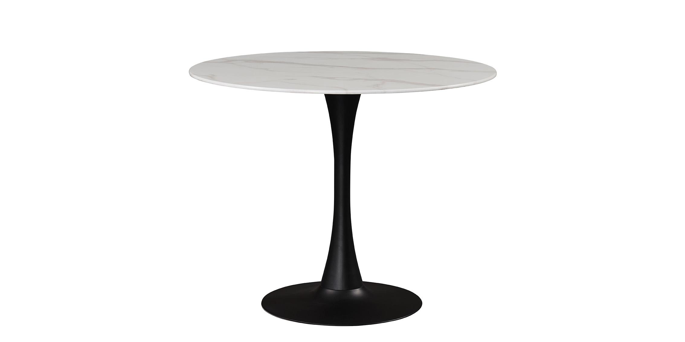 Contemporary, Modern Dining Table TULIP 973-T 973-T in White, Black 