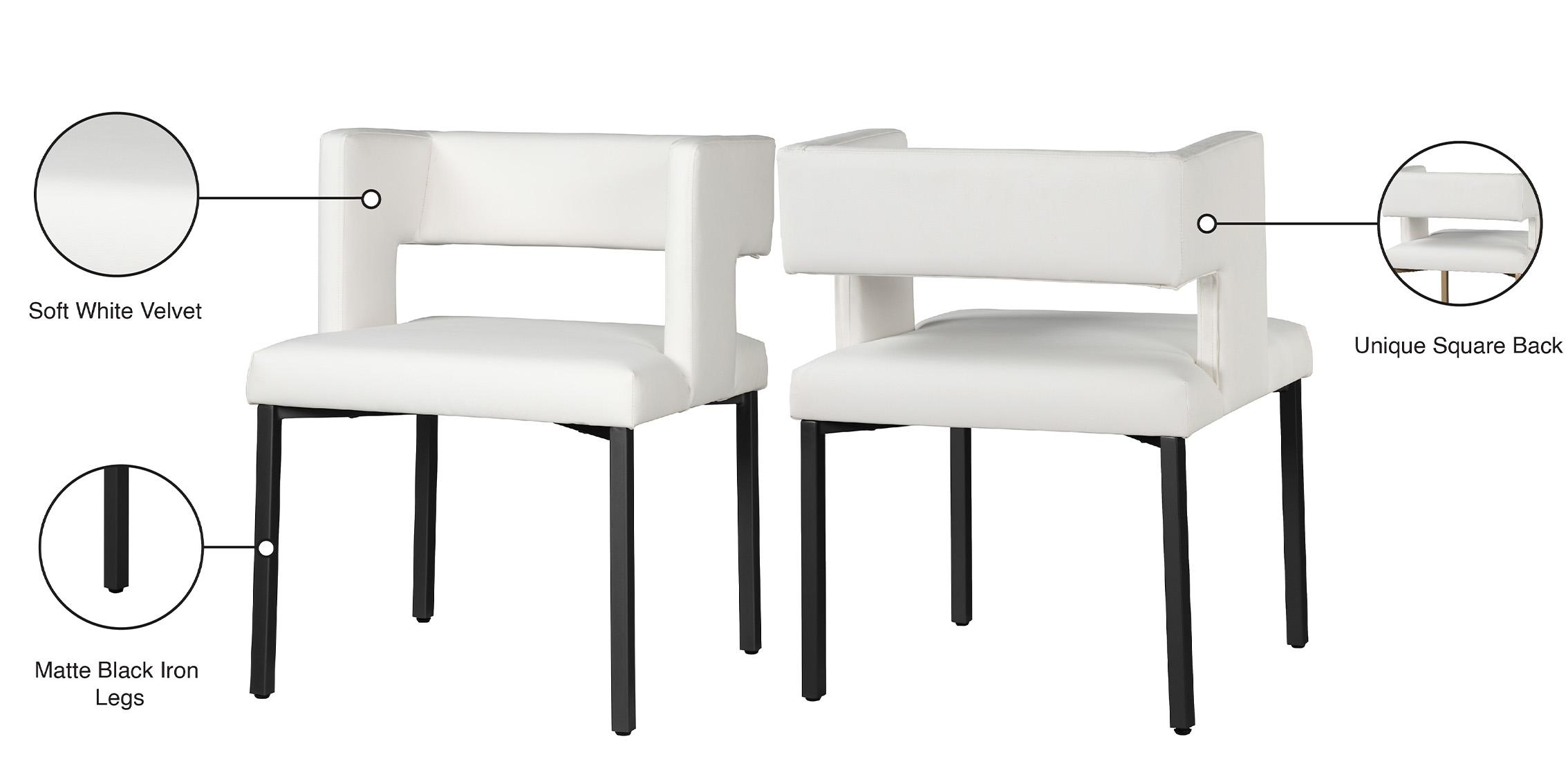 

    
968White-C Meridian Furniture Dining Chair Set
