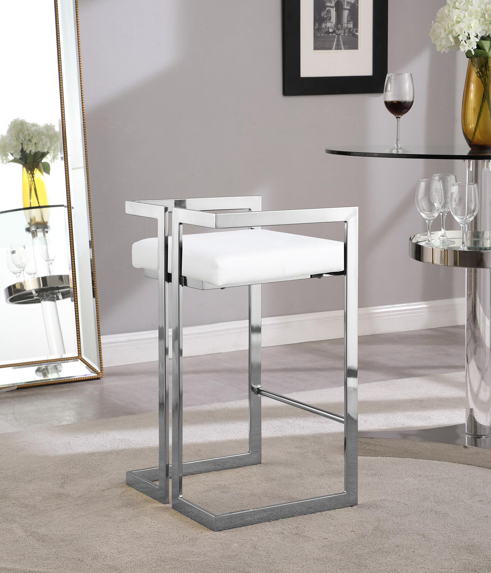

    
Meridian Furniture EZRA 910White-C Counter Stool Set Chrome/White 910White-C-Set-2
