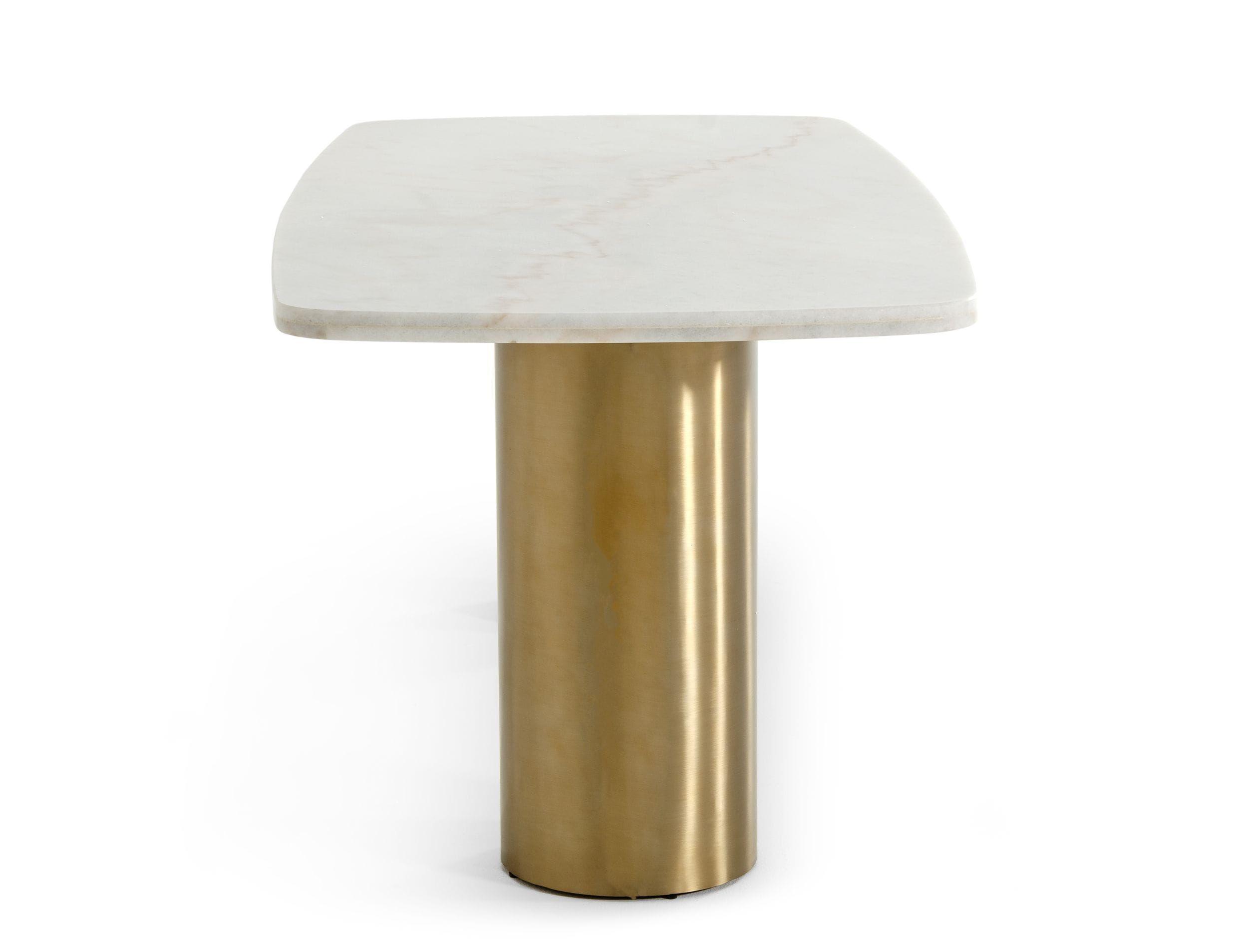 

    
VIG Furniture Rocky Dining Table White/Gold VGGMM-DT-1360A-DT
