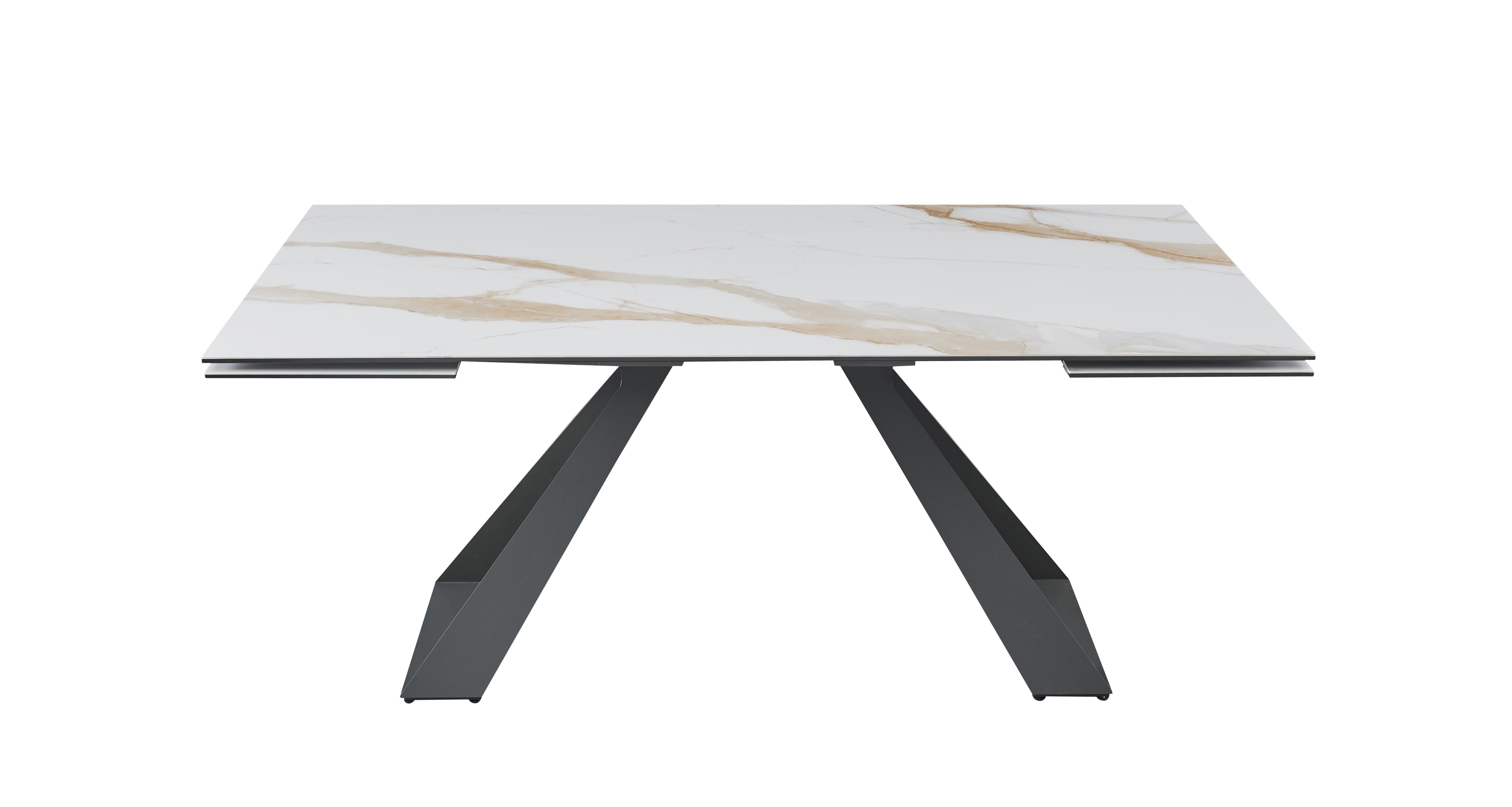 

                    
J&M Furniture Swan Extension Table White/Gray  Purchase 

