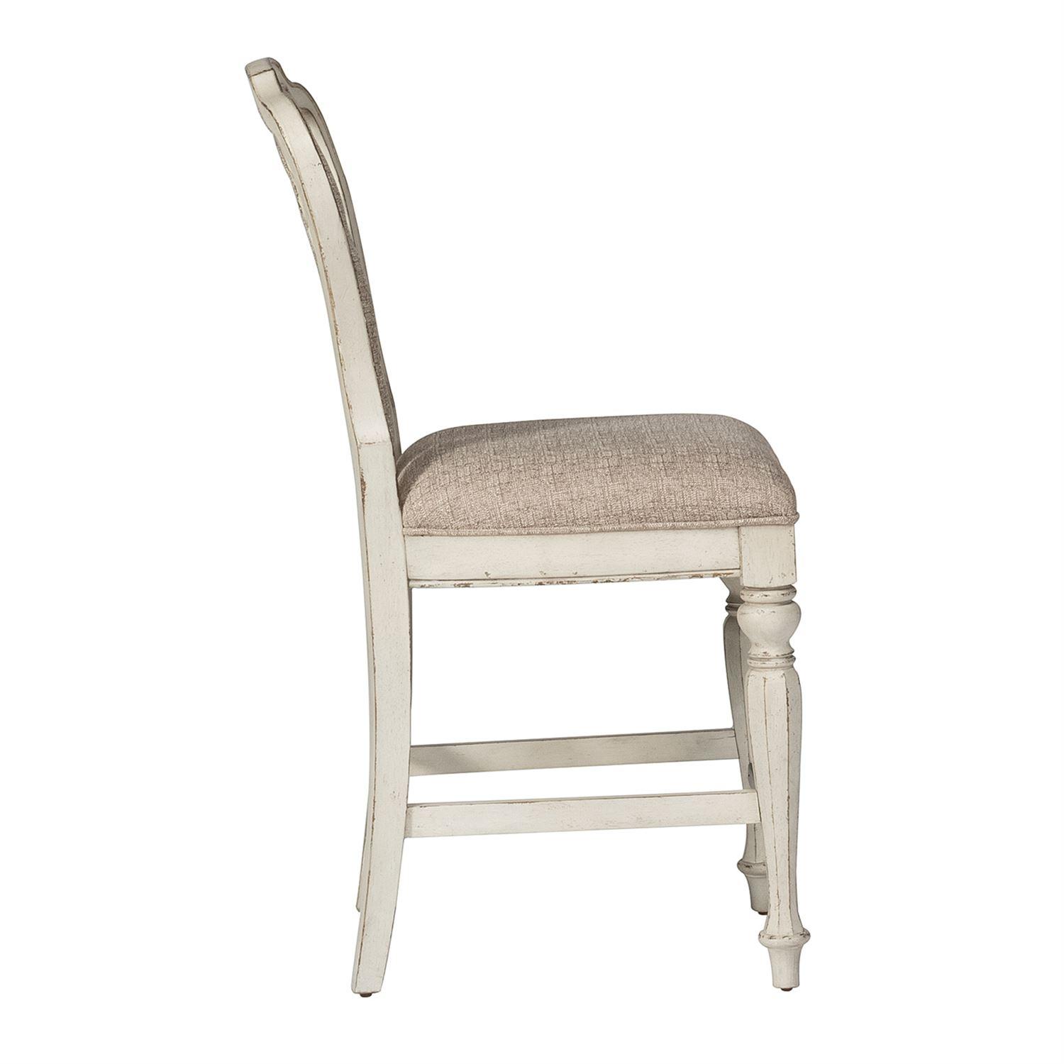 

    
Liberty Furniture Magnolia Manor  (244-DR) Counter Chair Counter Chair White 244-B650124
