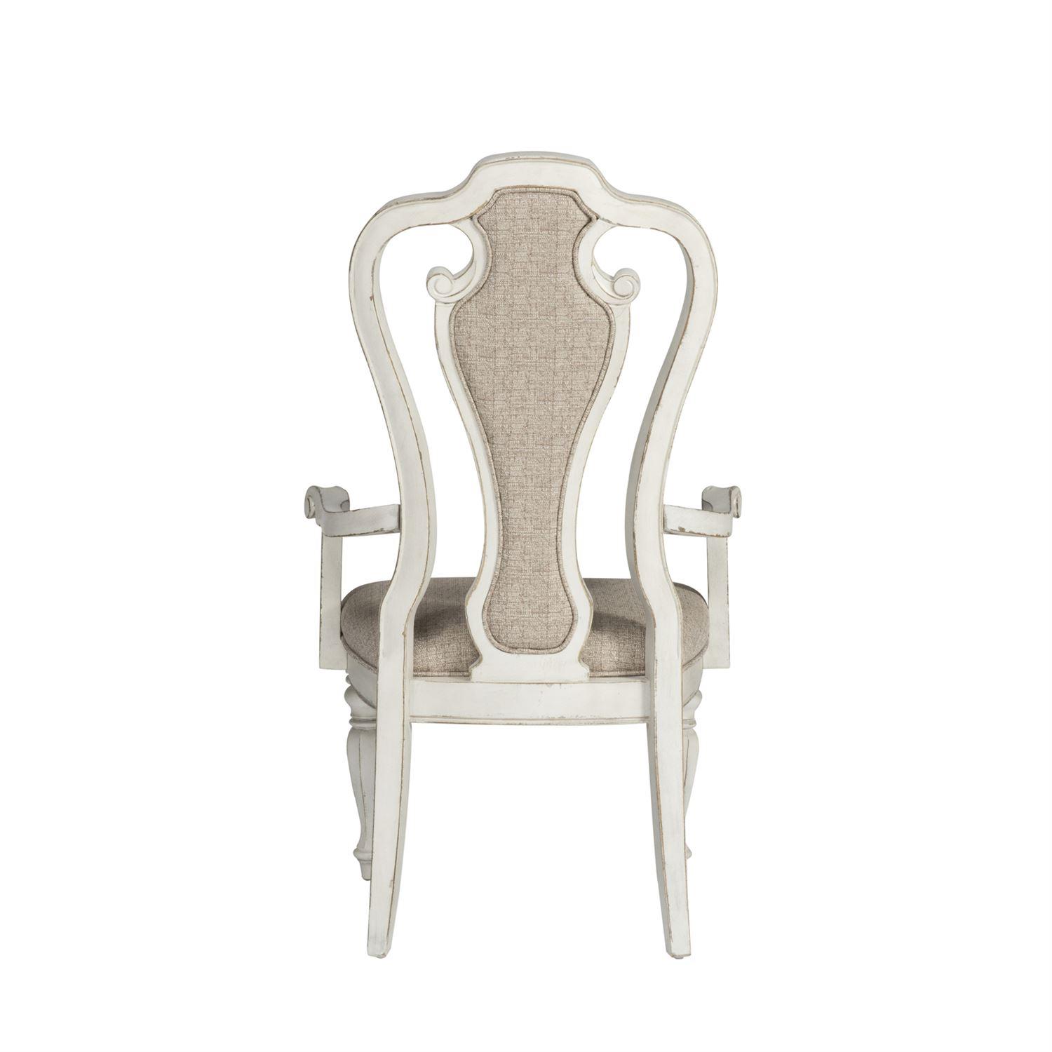

                    
Liberty Furniture Magnolia Manor  (244-DR) Dining Arm Chair Dining Arm Chair White Chenille Purchase 
