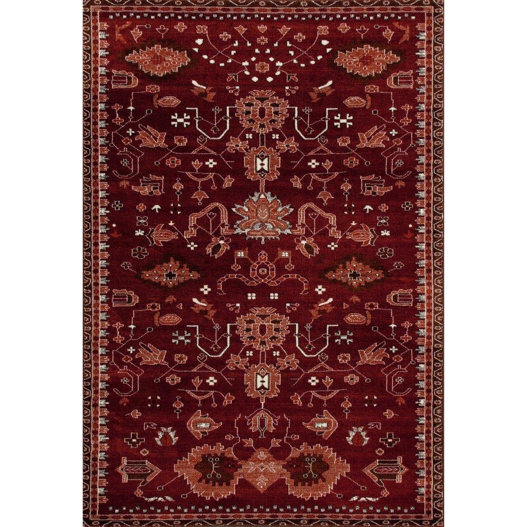 Traditional Area Rug Aberdeen Oasis OJAR00040A23 in Red 