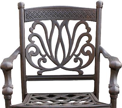 

    
CaliPatio Ariana Outdoor Dining Chair Natural/Bronze ARDC-Set-4
