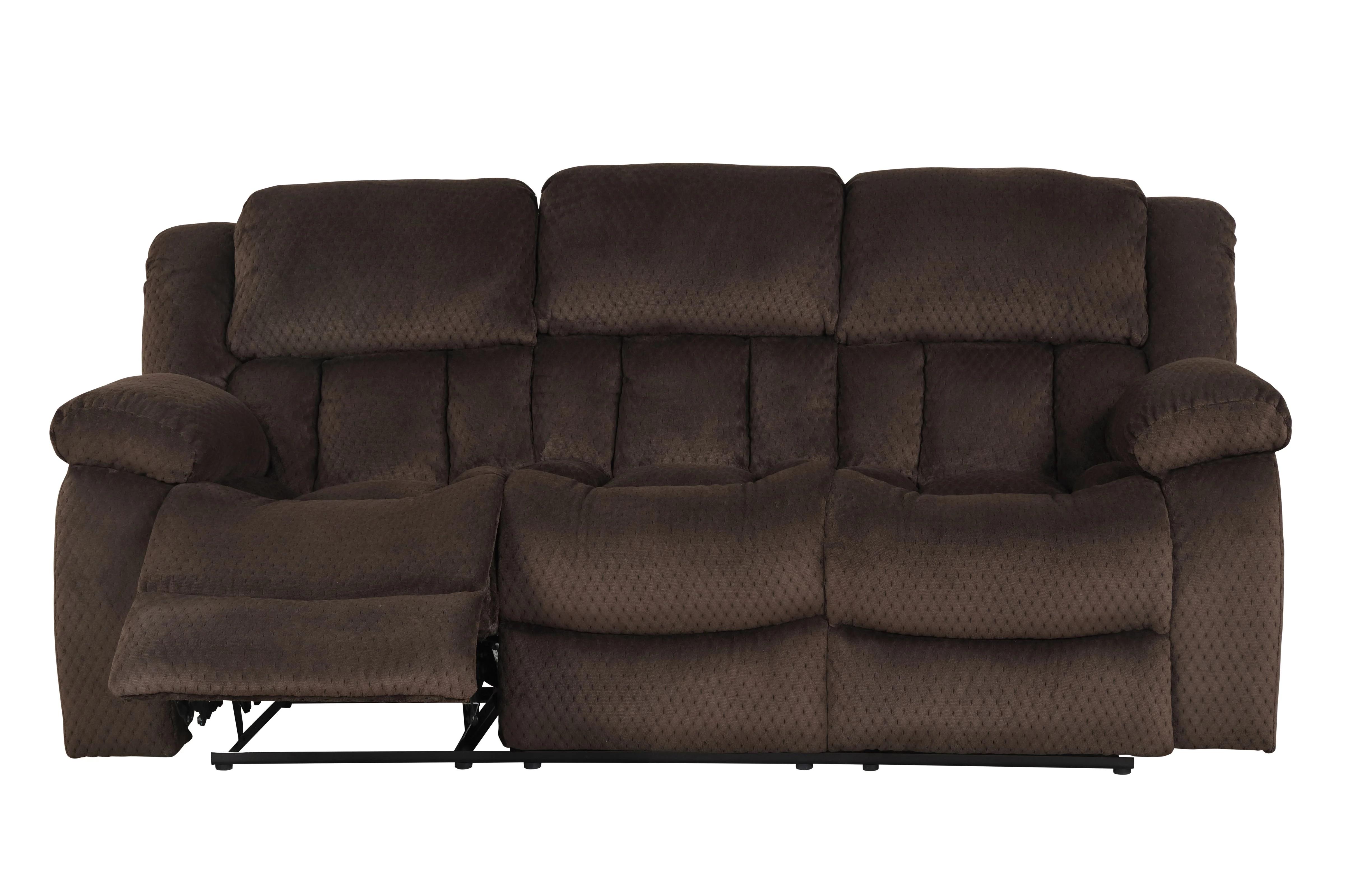 

        
Galaxy Home Furniture ARMADA Brown Recliner Sofa Set Brown Chenille 659436294950
