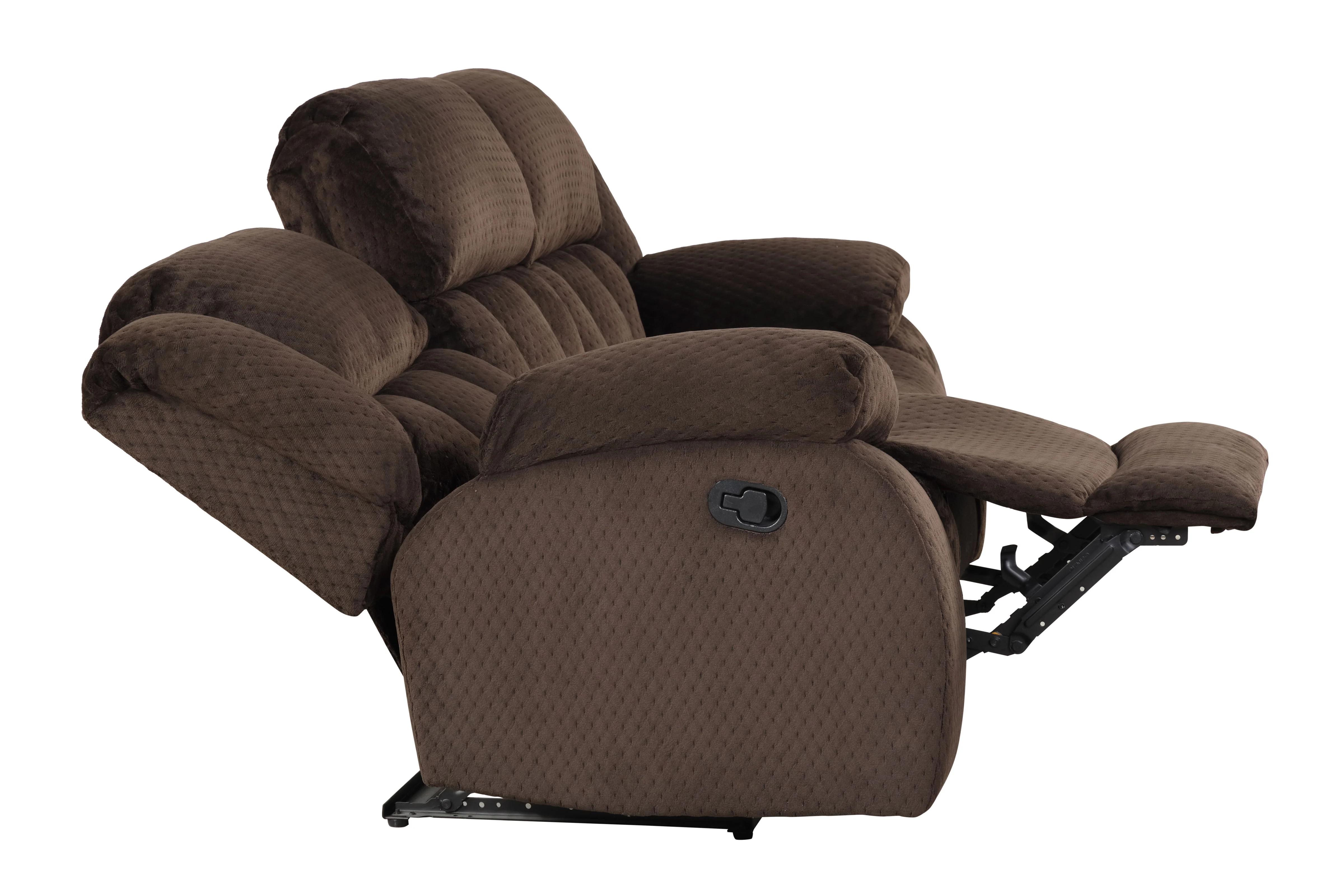 

    
ARMADA-BR-S-L Brown Chenille Manual Recliner Sofa Set 2Pcs ARMADA Galaxy Home Contemporary
