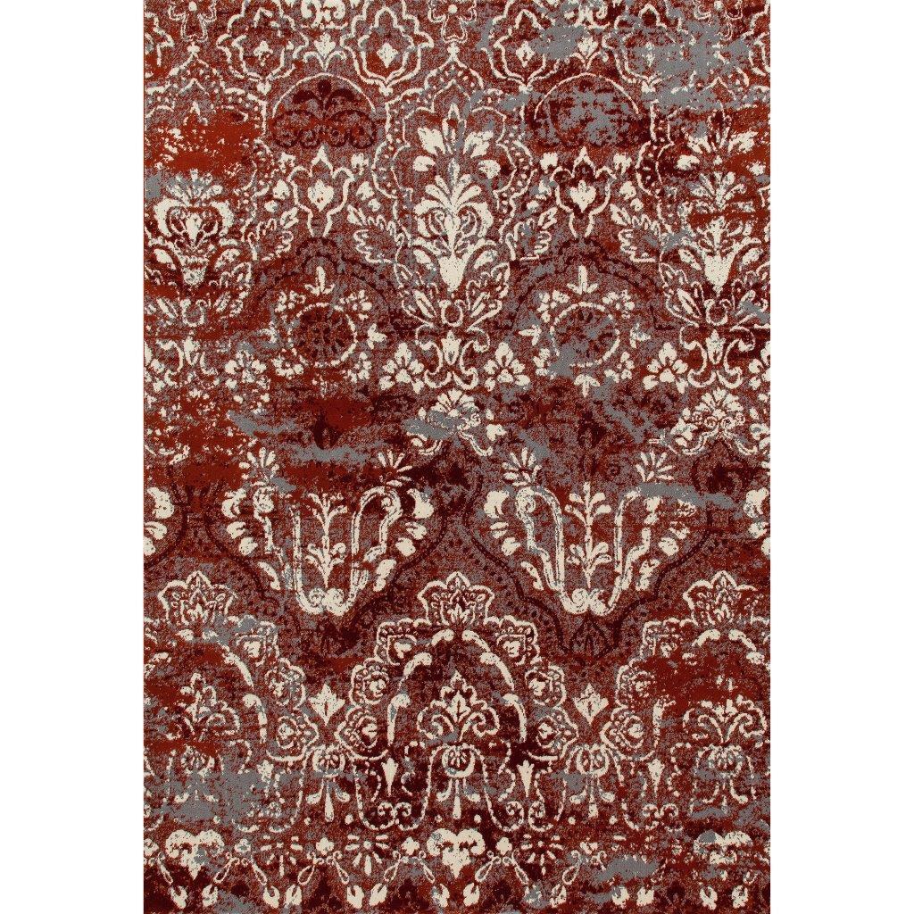 Transitional Area Rug Cachi Emerge OJAR0004723 in Red 