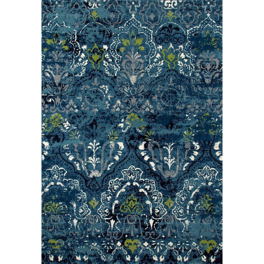 Transitional Area Rug Cachi Emerge OJAR0005023 in Teal 