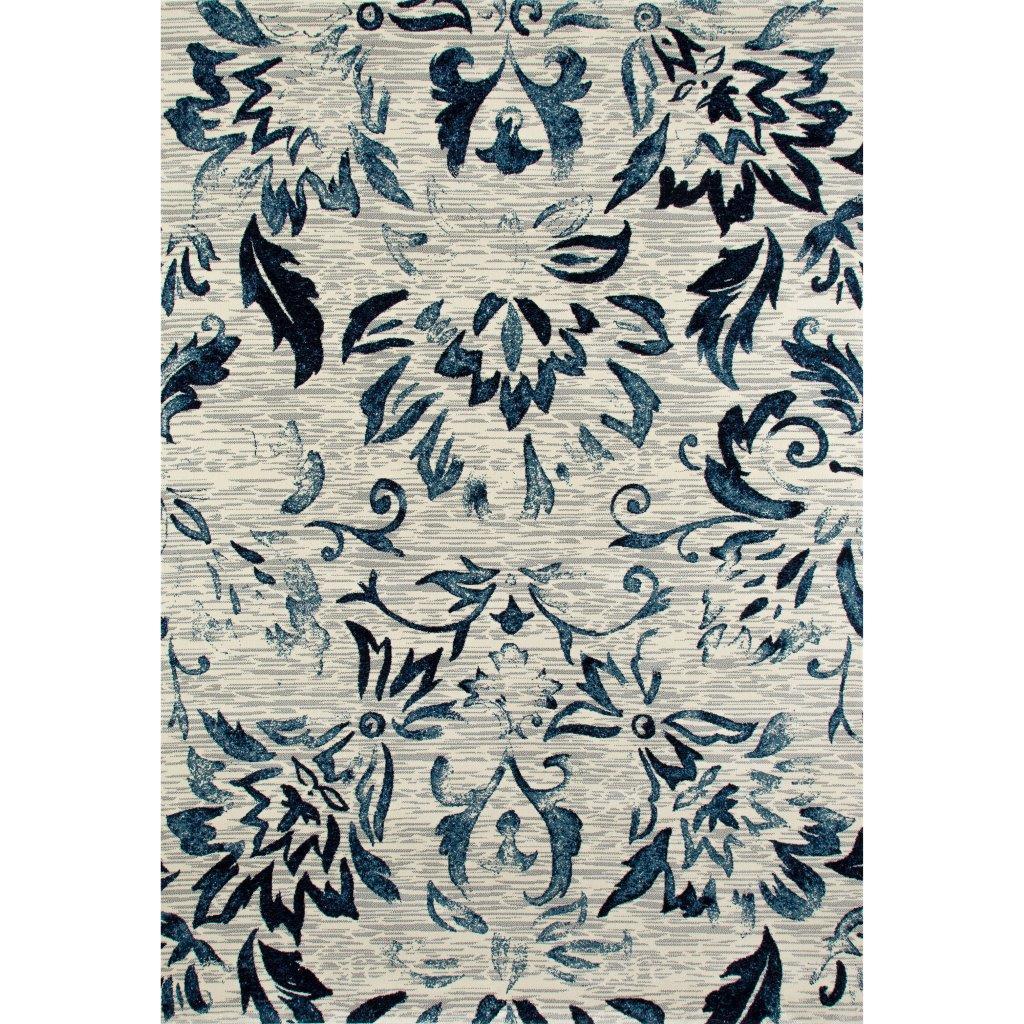 Transitional Area Rug Cachi Faded OJAR0005523 in Blue 