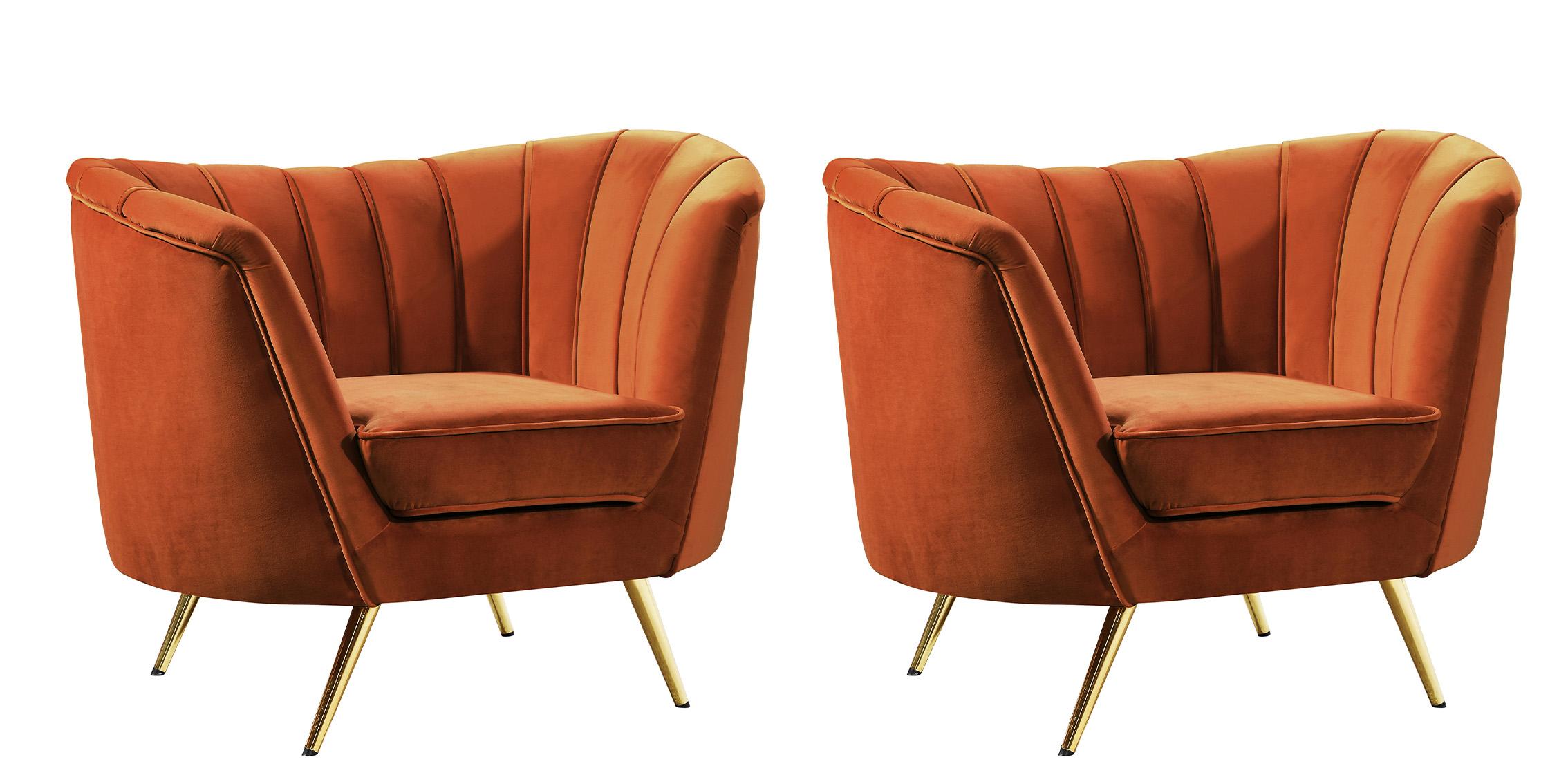 

    
Meridian Furniture Margo 622Cognac-C Arm Chair Orange 622Cognac-C

