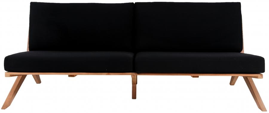 

    
351Black-S Contemporary Black Wood Fabric Patio Sofa Meridian Furniture Tahiti 351Black-S
