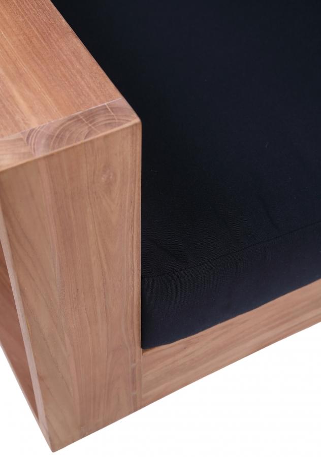 

    
353Black-S Contemporary Black Wood Fabric Patio Sofa Meridian Furniture Tulum 353Black-S
