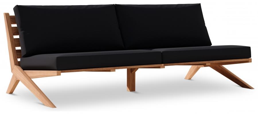 

        
Meridian Furniture Tahiti Patio Sofa Set 2PCS 351Black-S-2PCS Patio Sofa Set Black  12457899821236
