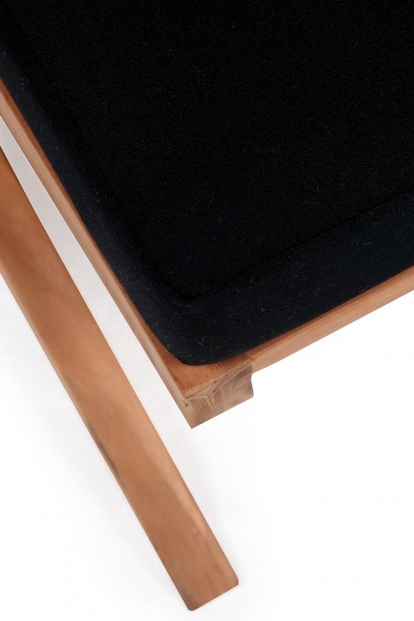 

    
 Order  Contemporary Black Wood Fabric Patio Sofa Set 2PCS Meridian Furniture Tahiti 351Black-S-2PCS
