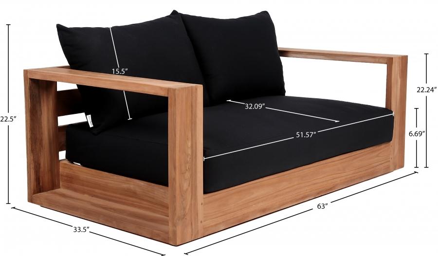 

    
353Black-S-2PCS Contemporary Black Wood Fabric Patio Sofa Set 2PCS Meridian Furniture Tulum 353Black-S-2PCS
