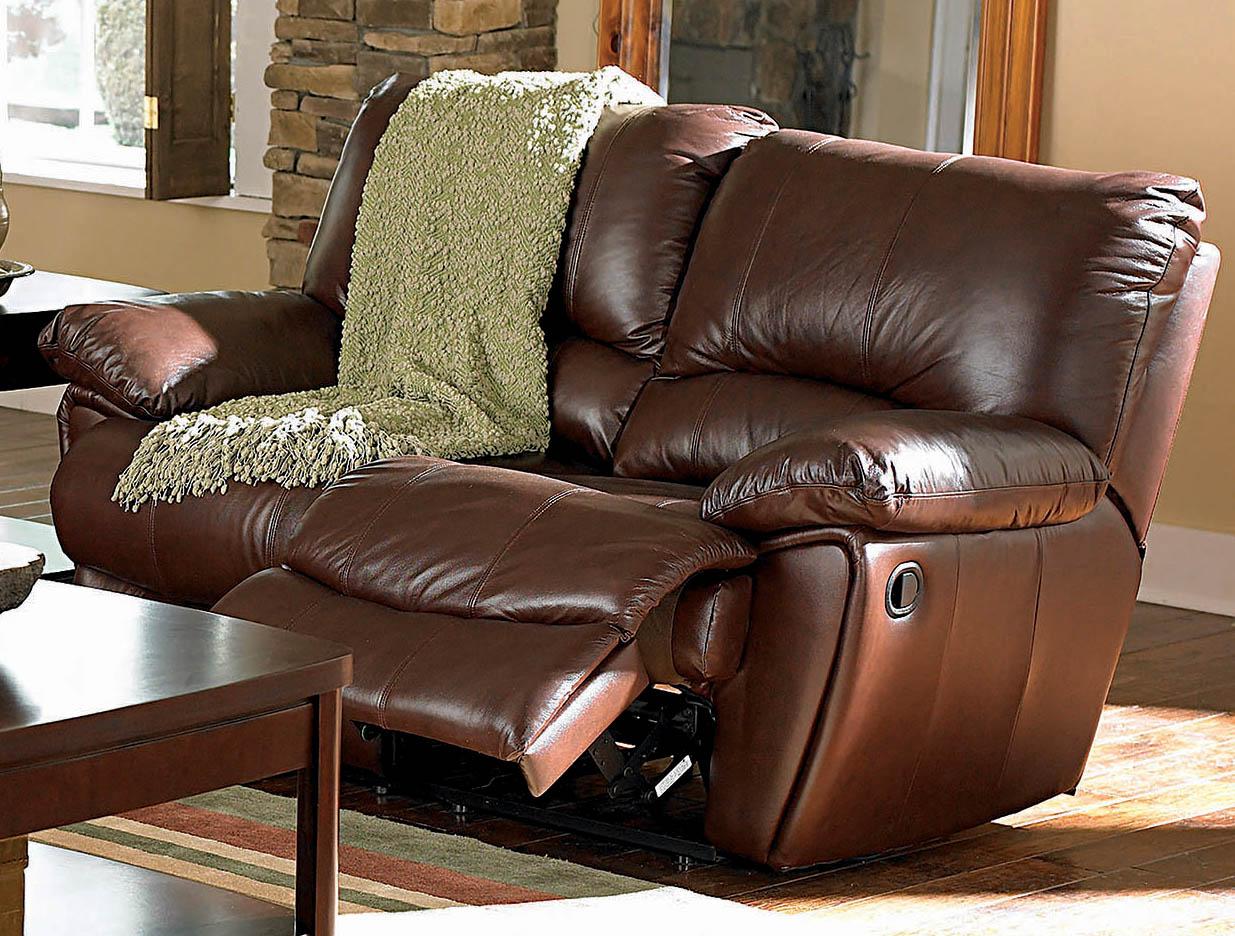 

    
Contemporary Brown Leather Upholstery Motion loveseat Clifford by Coaster
