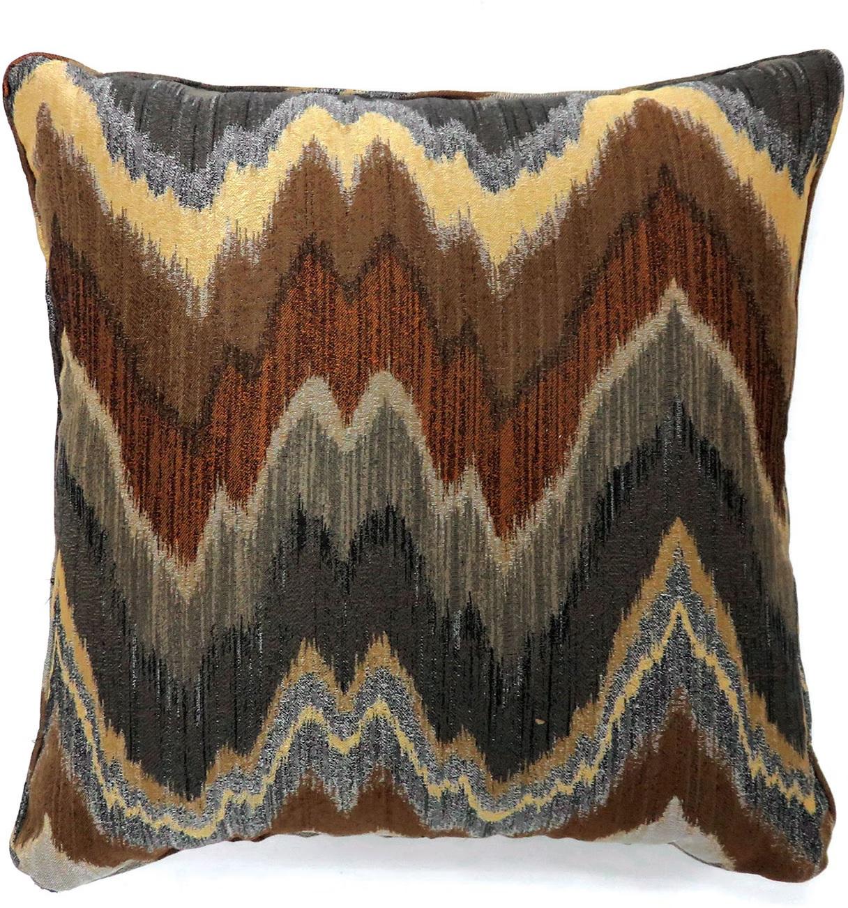 

    
Contemporary Brown Polyester Throw Pillows Set 2pcs Furniture of America PL6008-2PK-L Seismy
