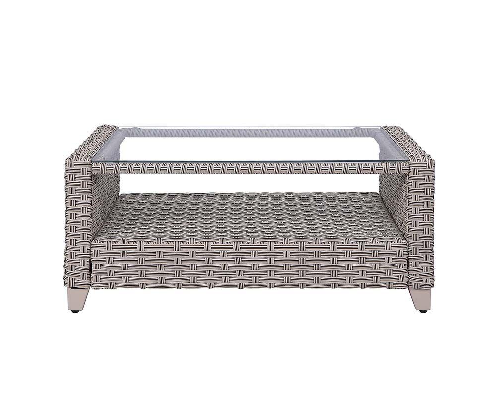 

    
 Photo  Contemporary Gray Resin Wicker Patio Sofa Set-4PCS Acme Furniture Greeley OT01090-PS-4PCS
