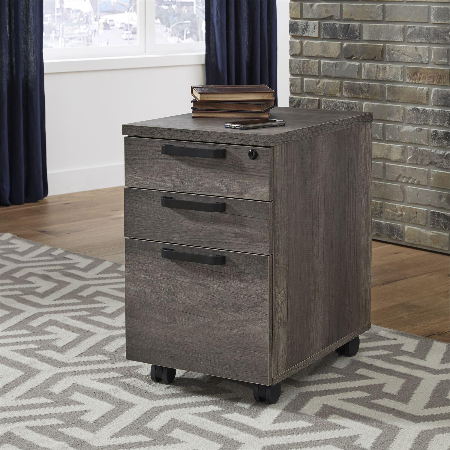 

    
Contemporary Gray Wood Filling Cabinet Tanners Creek (686-HO) Liberty Furniture
