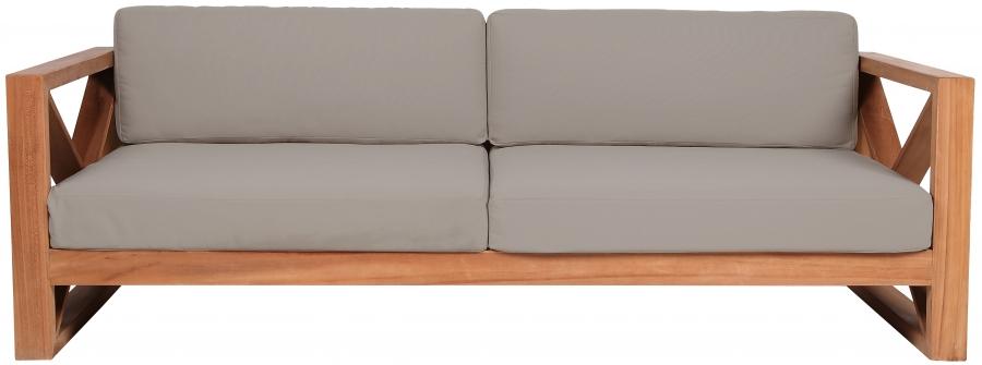 

    
352Grey-S Meridian Furniture Patio Sofa
