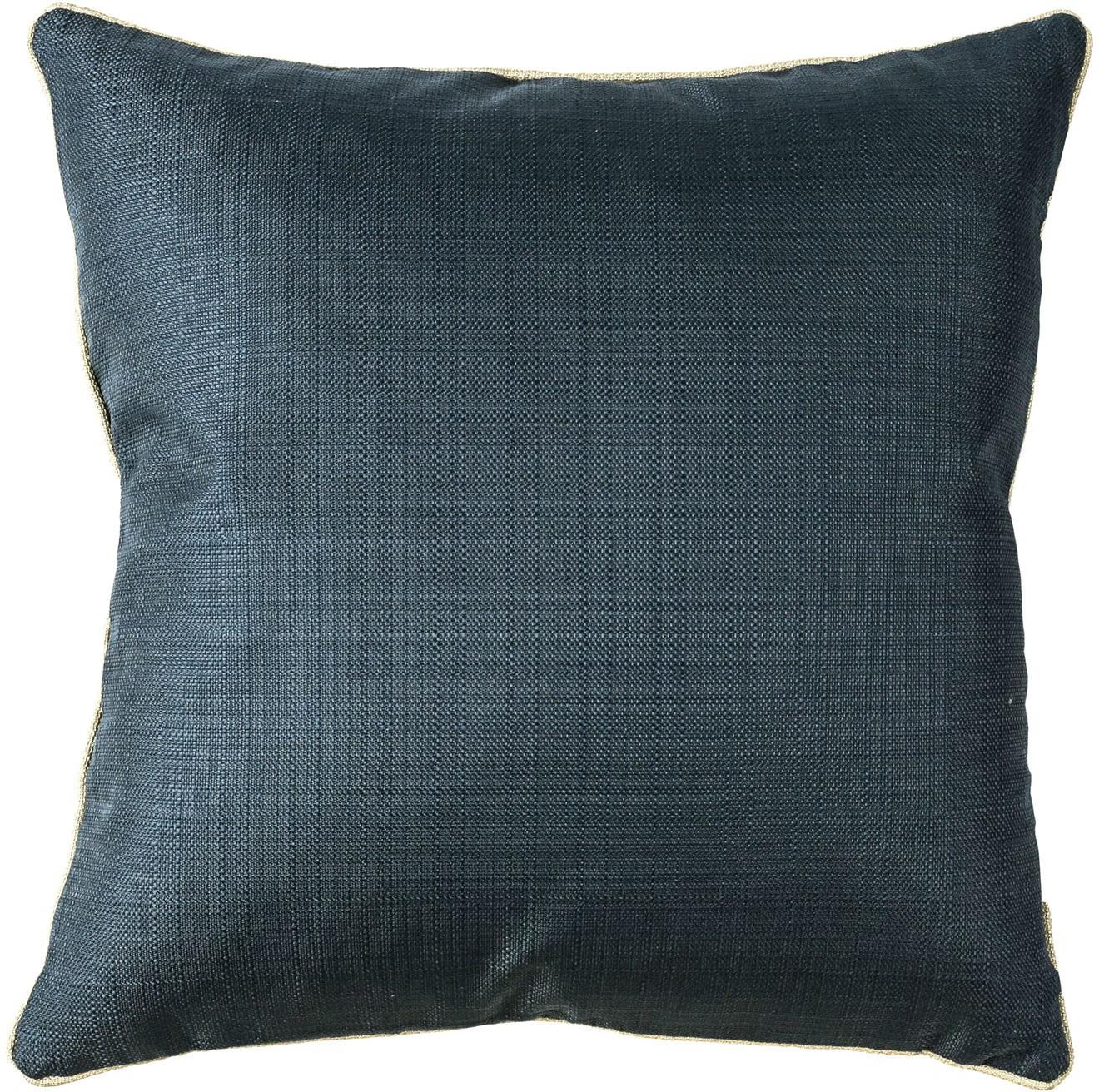 Contemporary Throw Pillow PL8035 Dee PL8035 in Indigo 