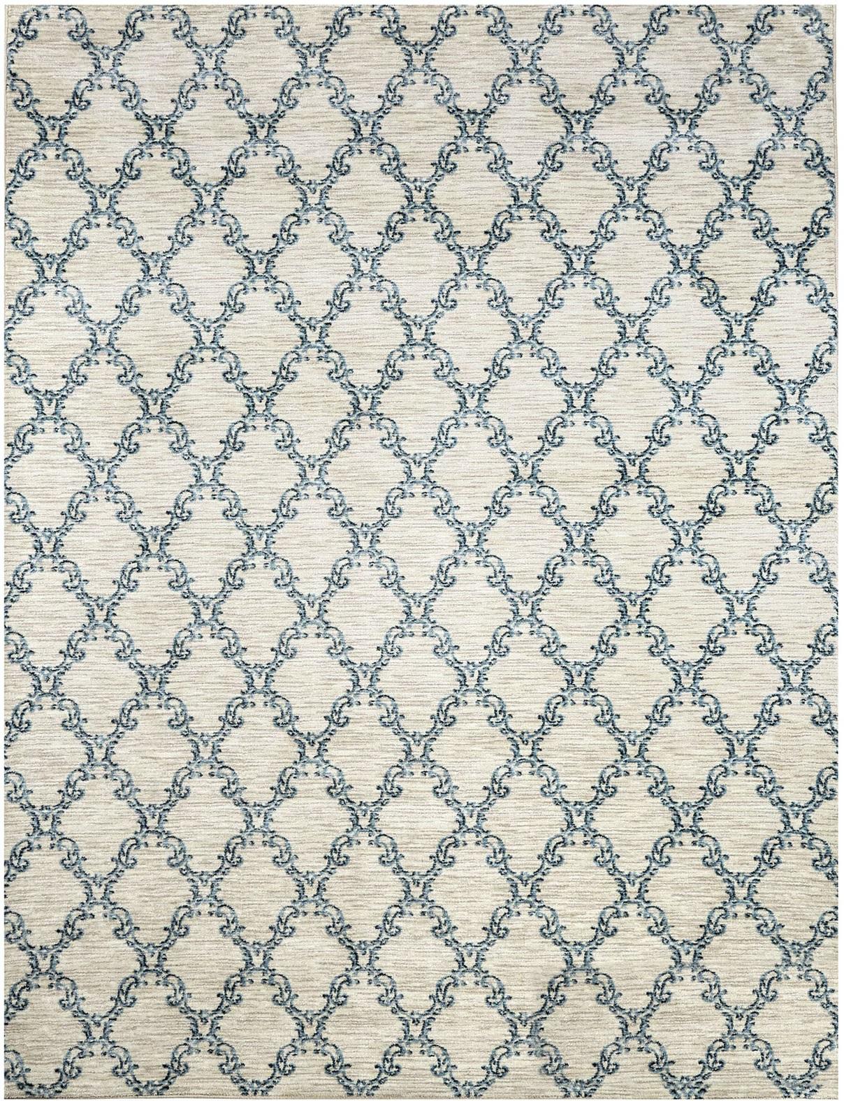 Contemporary Area Rug RG8137-S Acanthus RG8137-S in Light Gray 