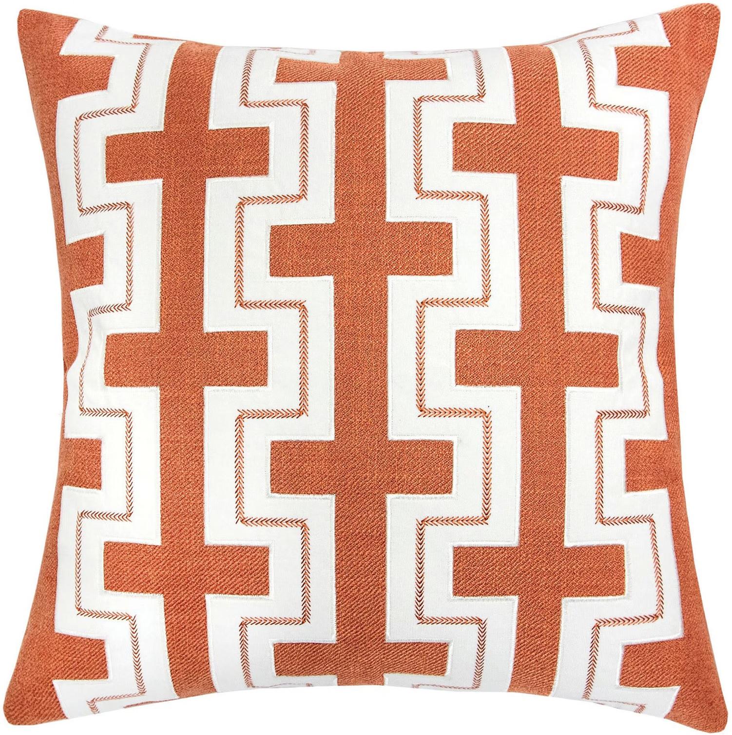 

    
Contemporary Orange Linen Accent Pillows Set 2pcs Furniture of America PL8053-2PK Kari
