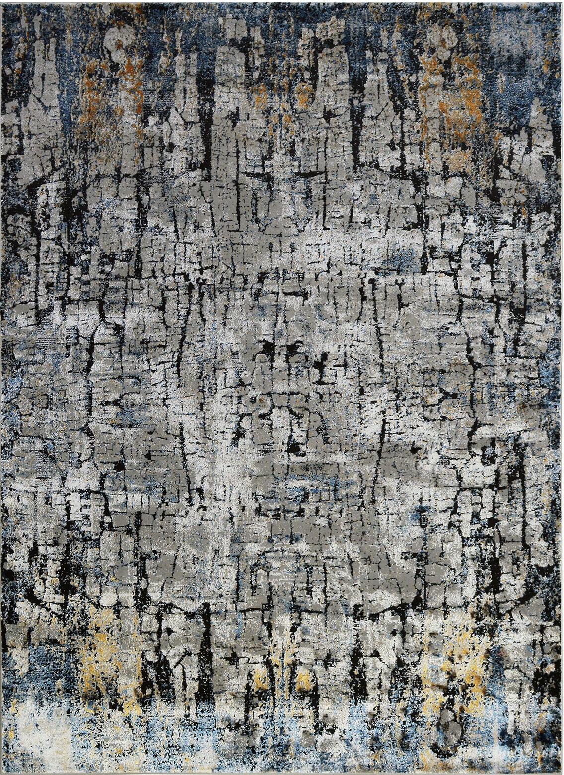 

    
Contemporary Parched Gray Polyester 5' x 7' Area Rug Furniture of America RG5124 Crumlin
