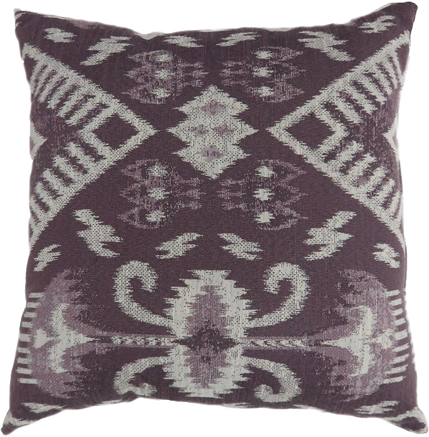 

    
Contemporary Purple Polyester Throw Pillows Set 2pcs Furniture of America PL6032PR-S Zena
