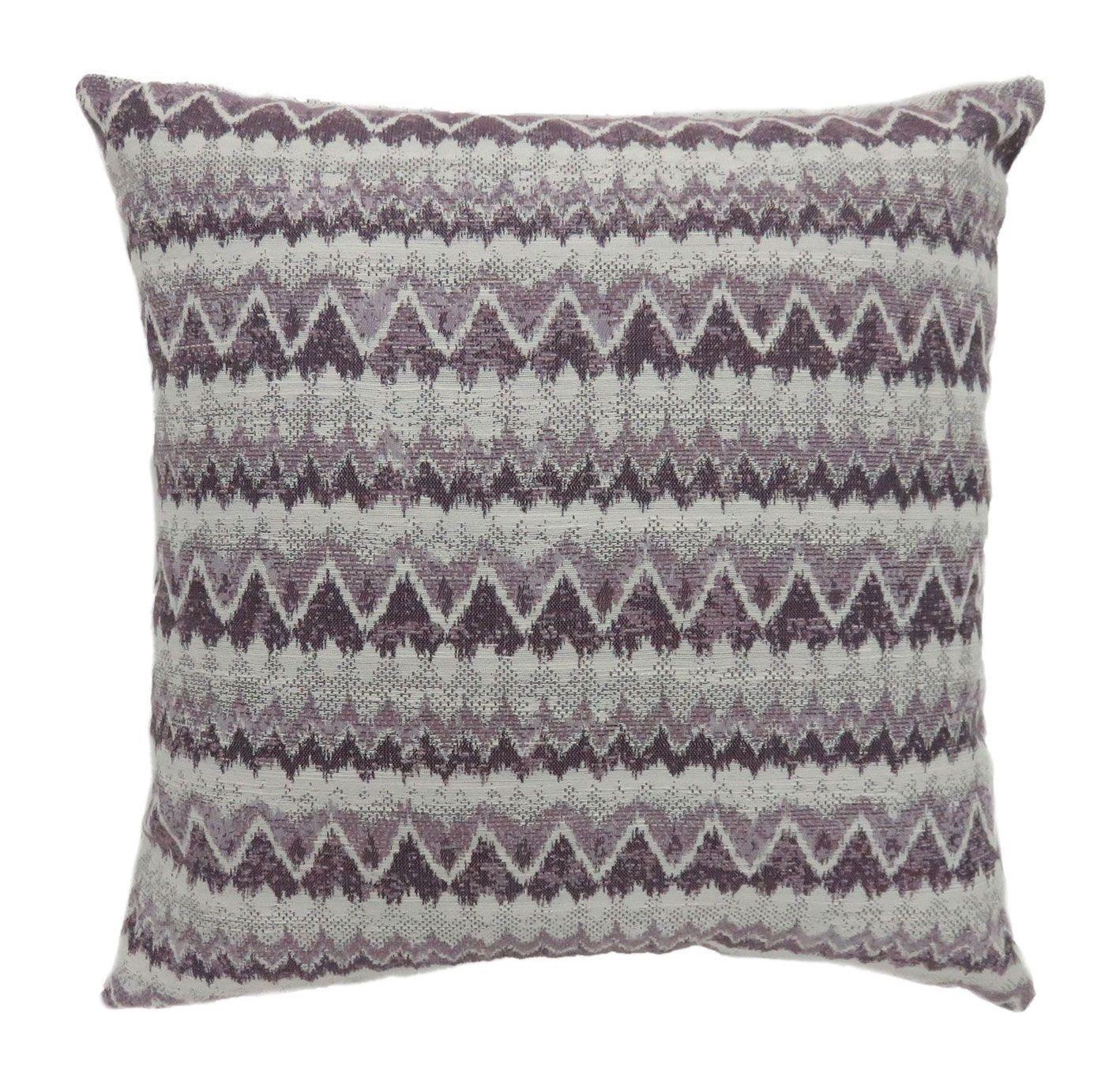 Contemporary Throw Pillow PL6033PR-S Lindy PL6033PR-S in Purple 